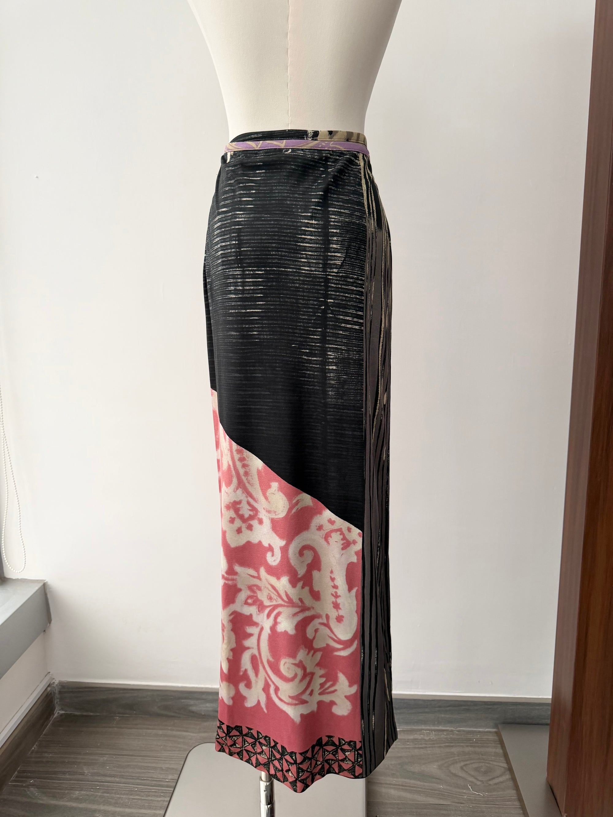 ETRO 00s PAISLEY WRAP SKIRT