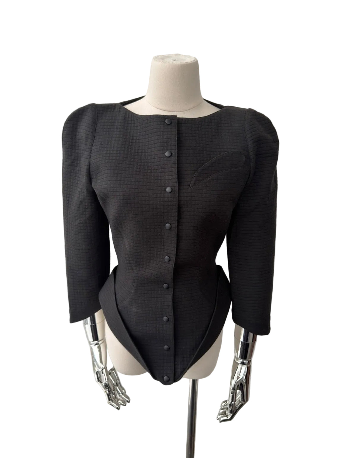 THIERRY MUGLER F/W 1988 SCULPTURAL BLAZER