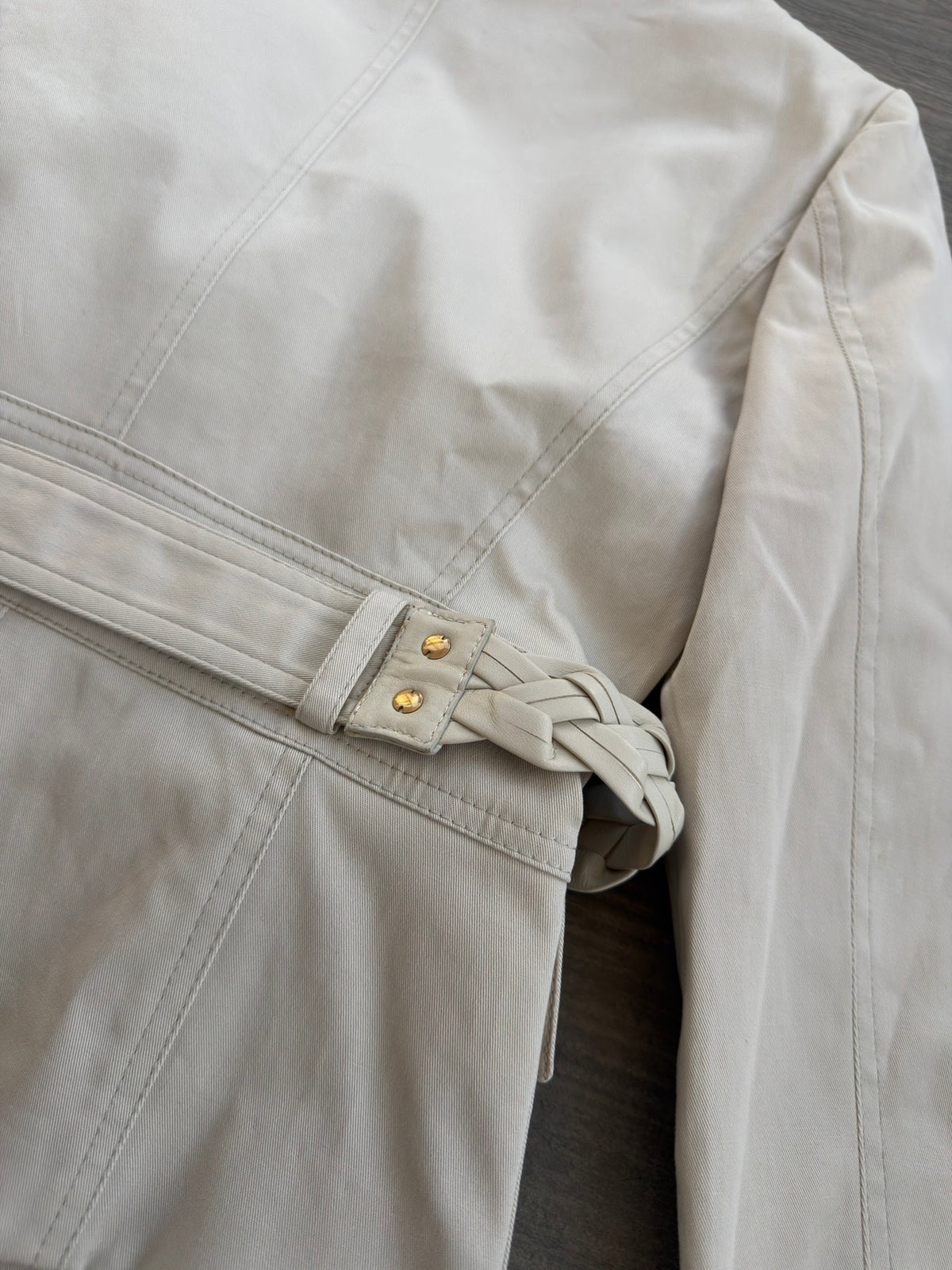 GUCCI BY TOM FORD S/S 2003 SAFARI BELTED BLAZER