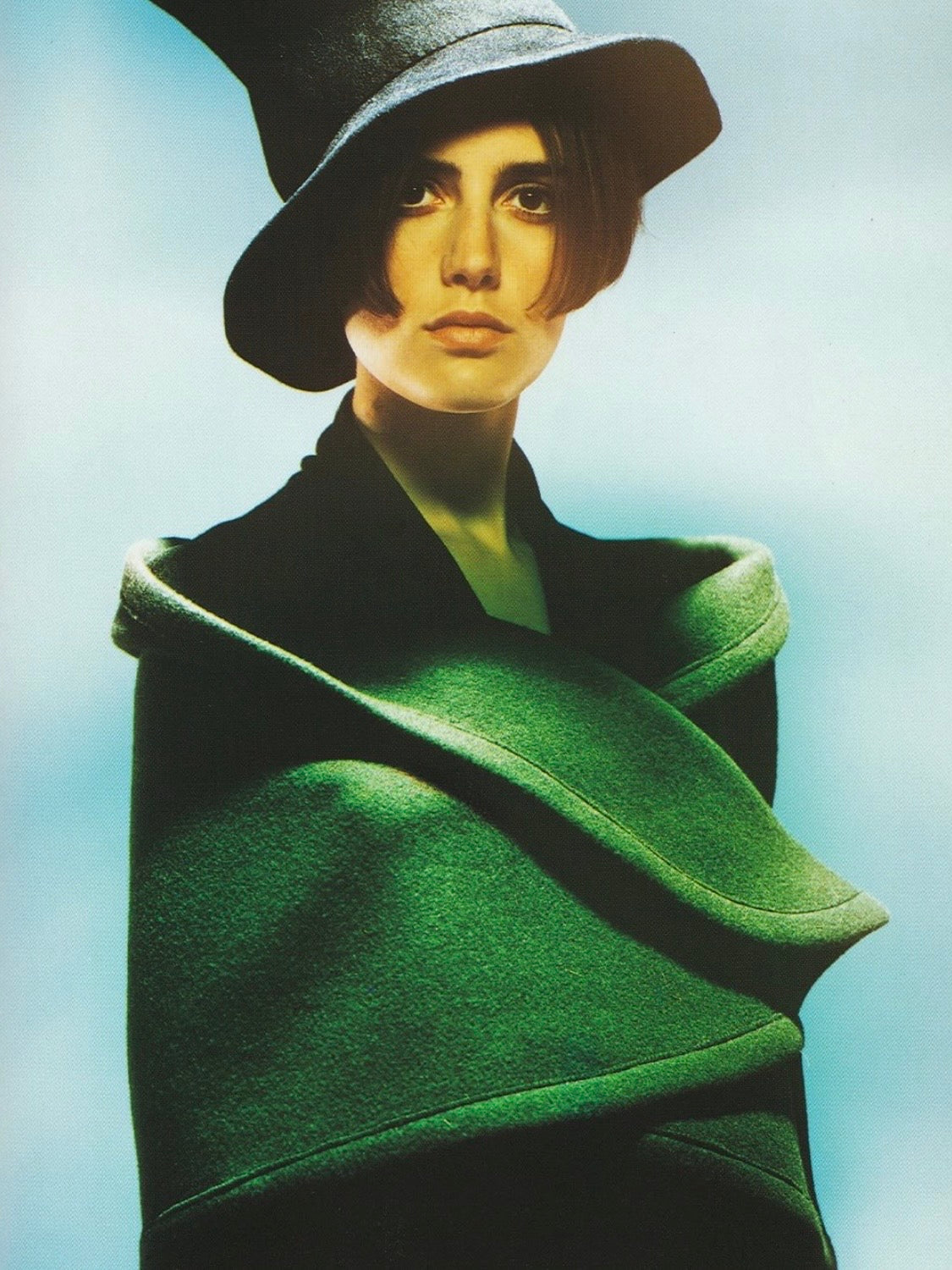 YOHJI YAMAMOTO F/W 1988 BUTTON CAPELET