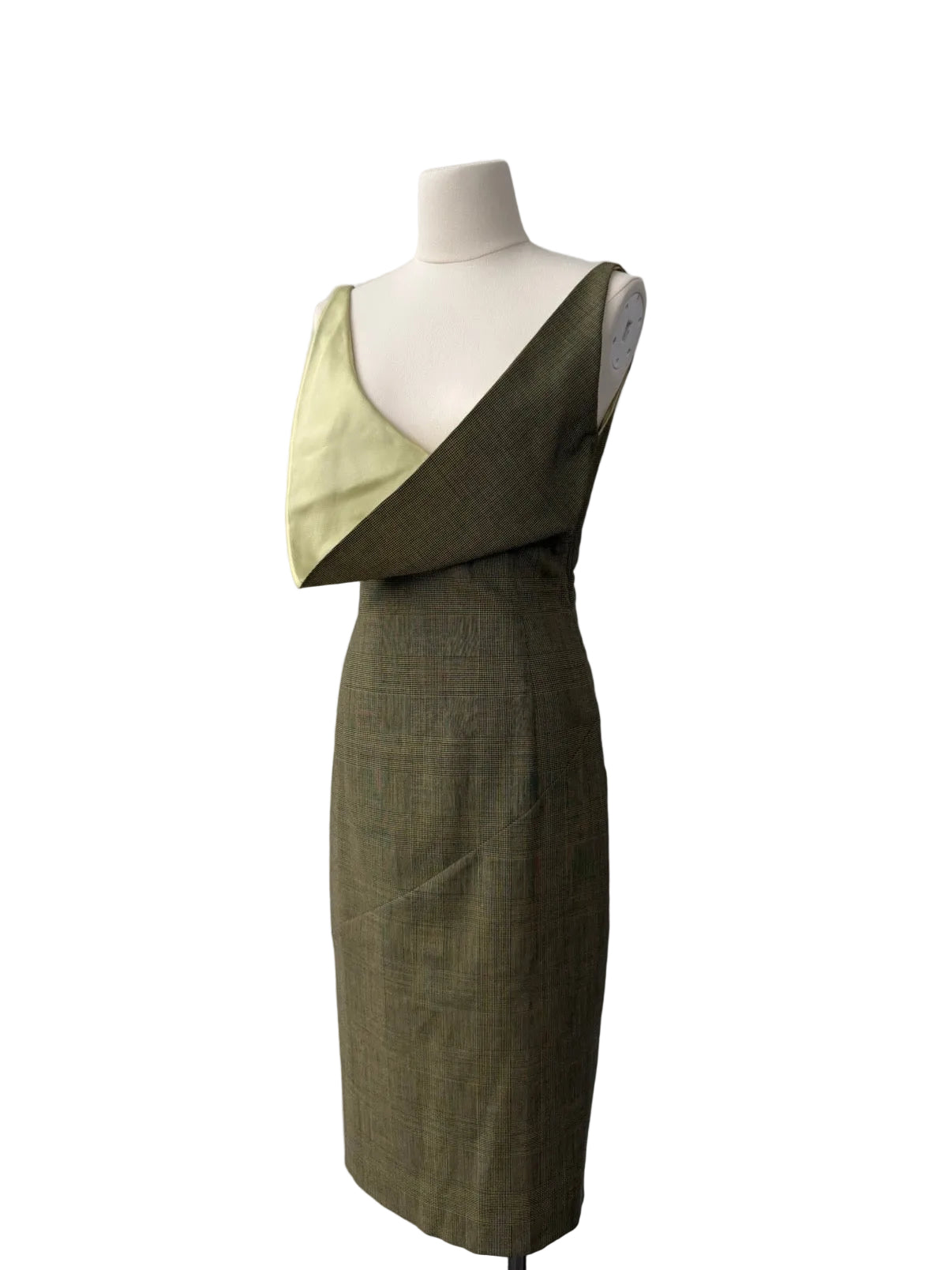 ALEXANDER MCQUEEN S/S 1998 GOLDEN SHOWER DRESS