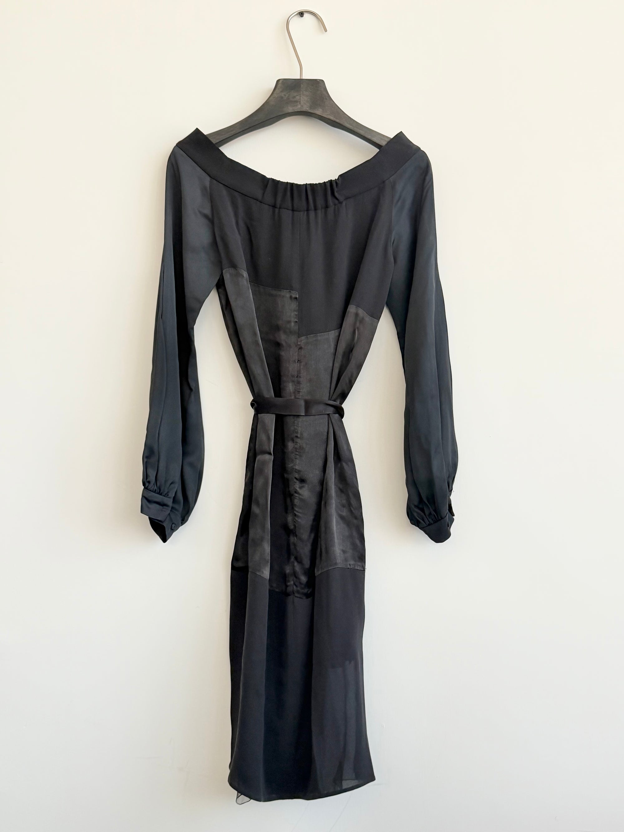 PRADA S/S 2008 SILK PATCHWORK DRESS