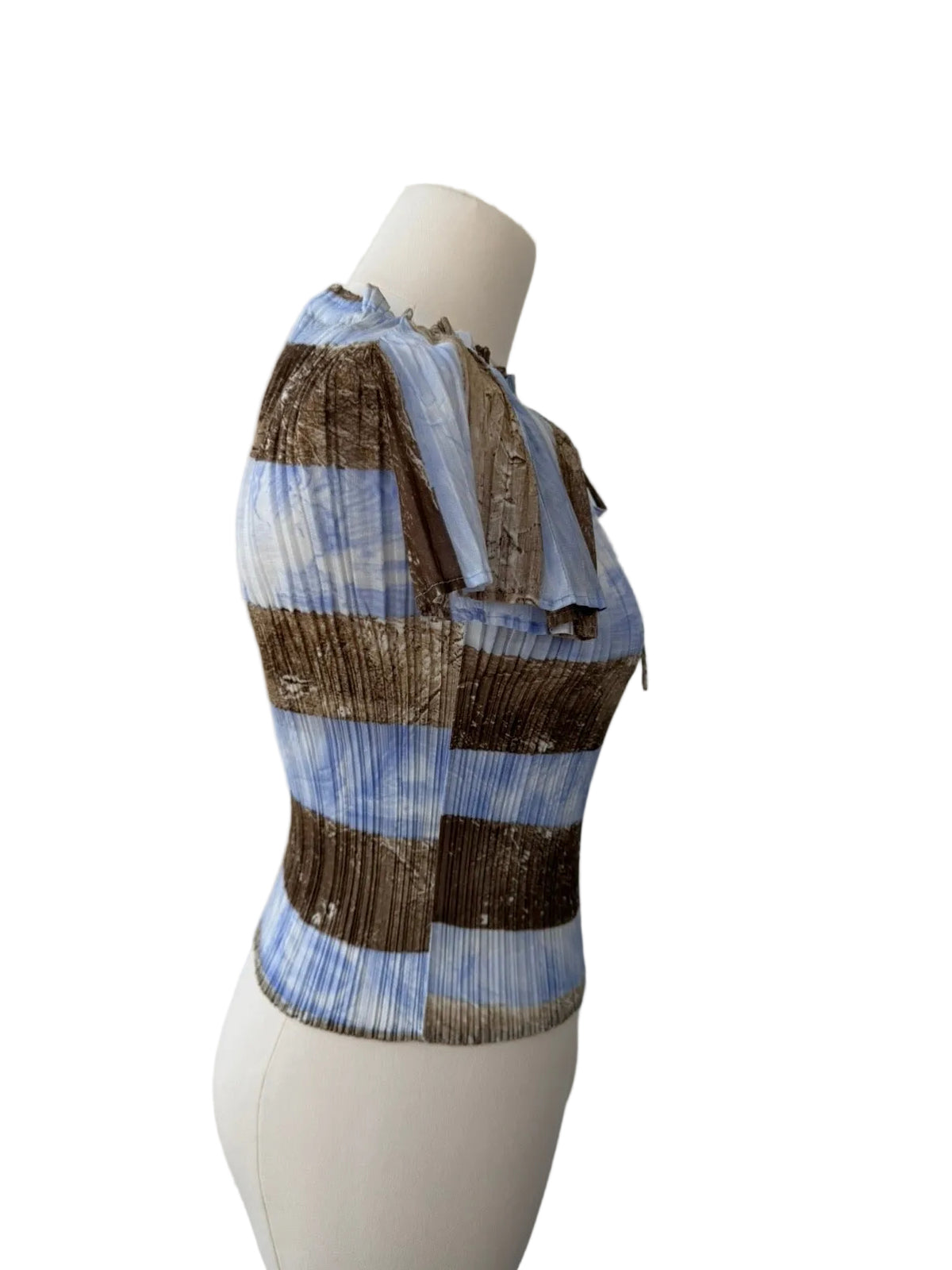 PLEATS PLEASE S/S 2003 RIBBON TOP