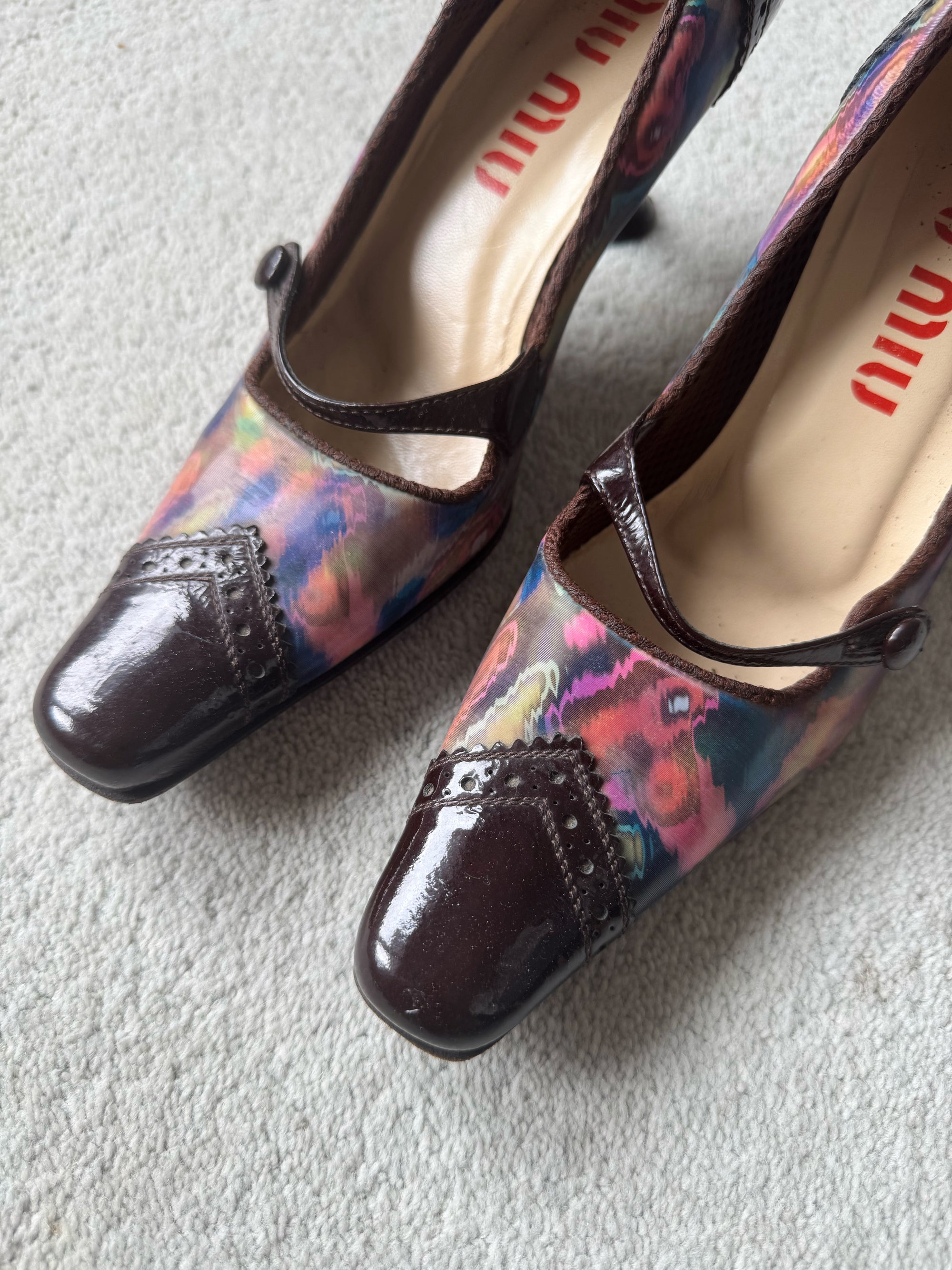 MIU MIU F/W 1999 LENTICULAR HEELS