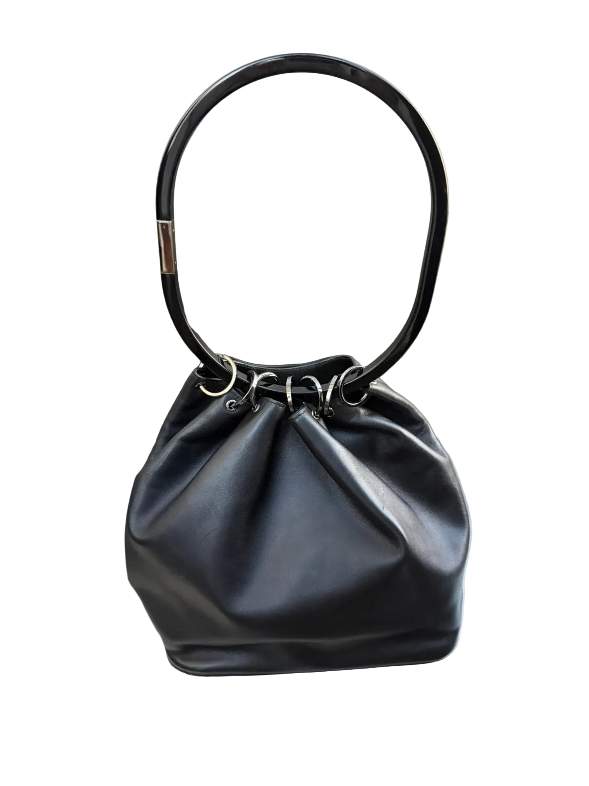 GUCCI BY TOM FORD F/W 1999 RING LEATHER BAG