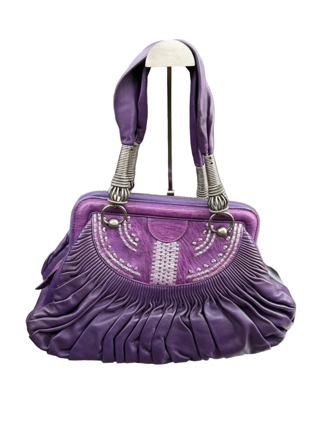 DIOR S/S 2007 SHARON STONE LEATHER BAG
