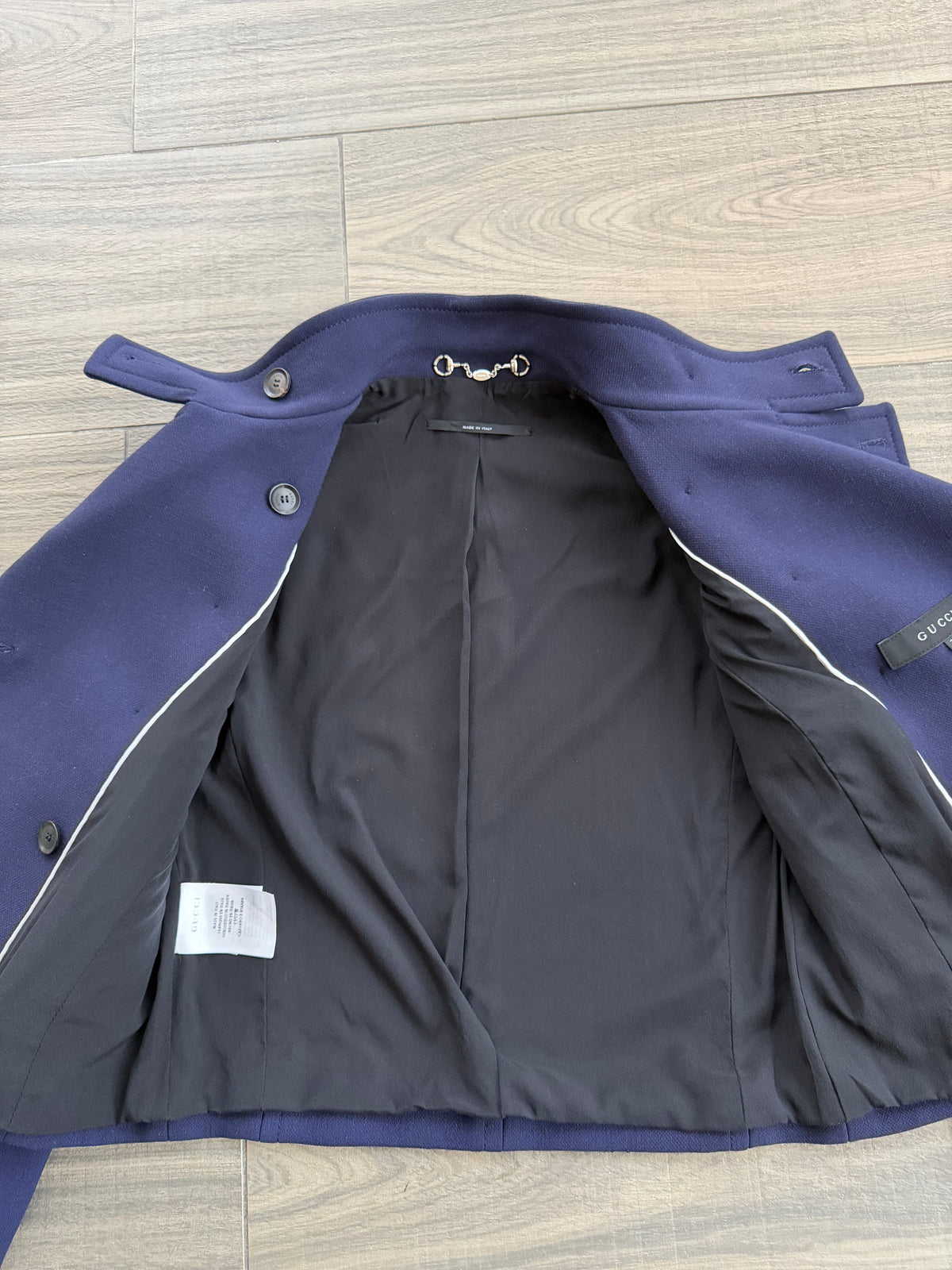GUCCI F/W 2014 CROPPED BUTTON JACKET