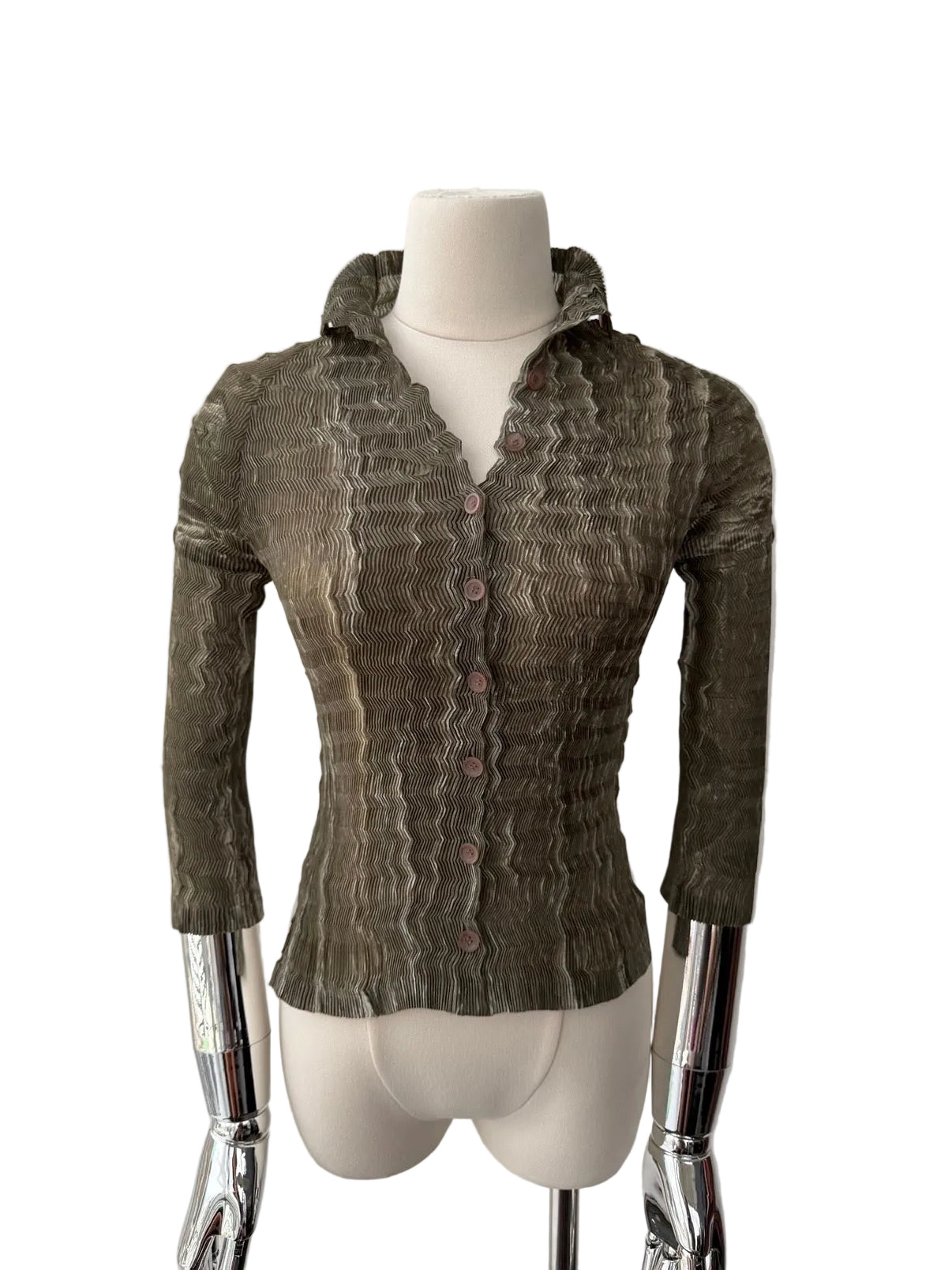 ISSEY MIYAKE F/W 1998 ZIC ZAC PLEATS TOP