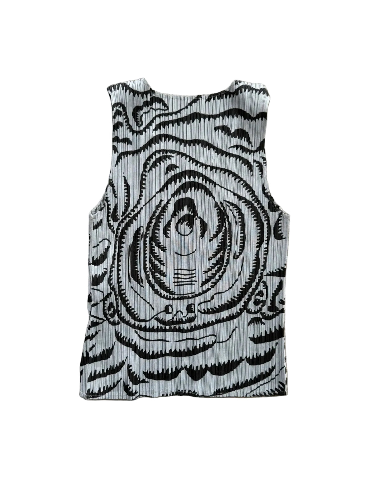 PLEATS PLEASE S/S 1998 TRIBAL PLEATED TOP
