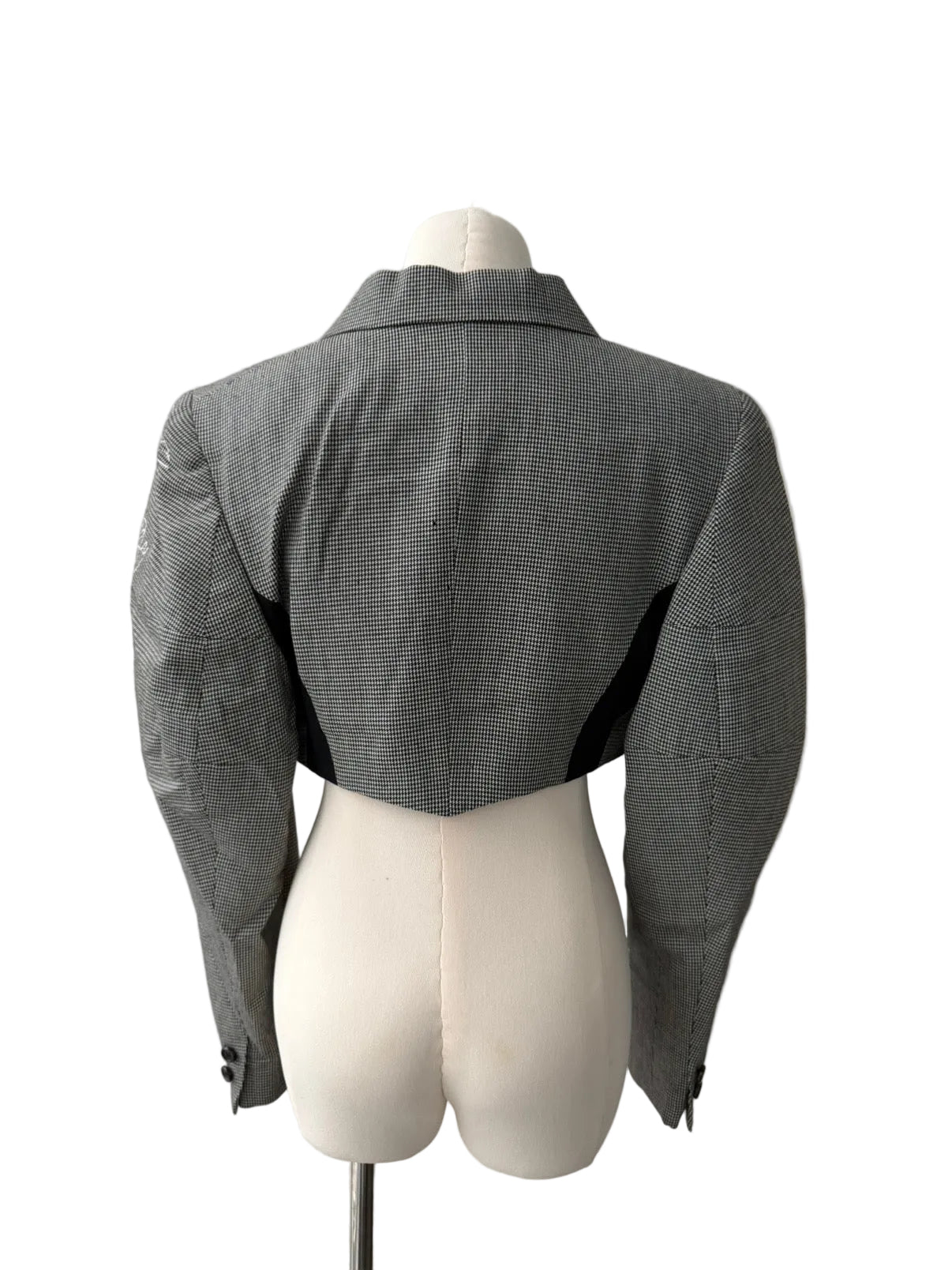 COMME DES GARCONS F/W 1989 CROPPED BIRD BLAZER