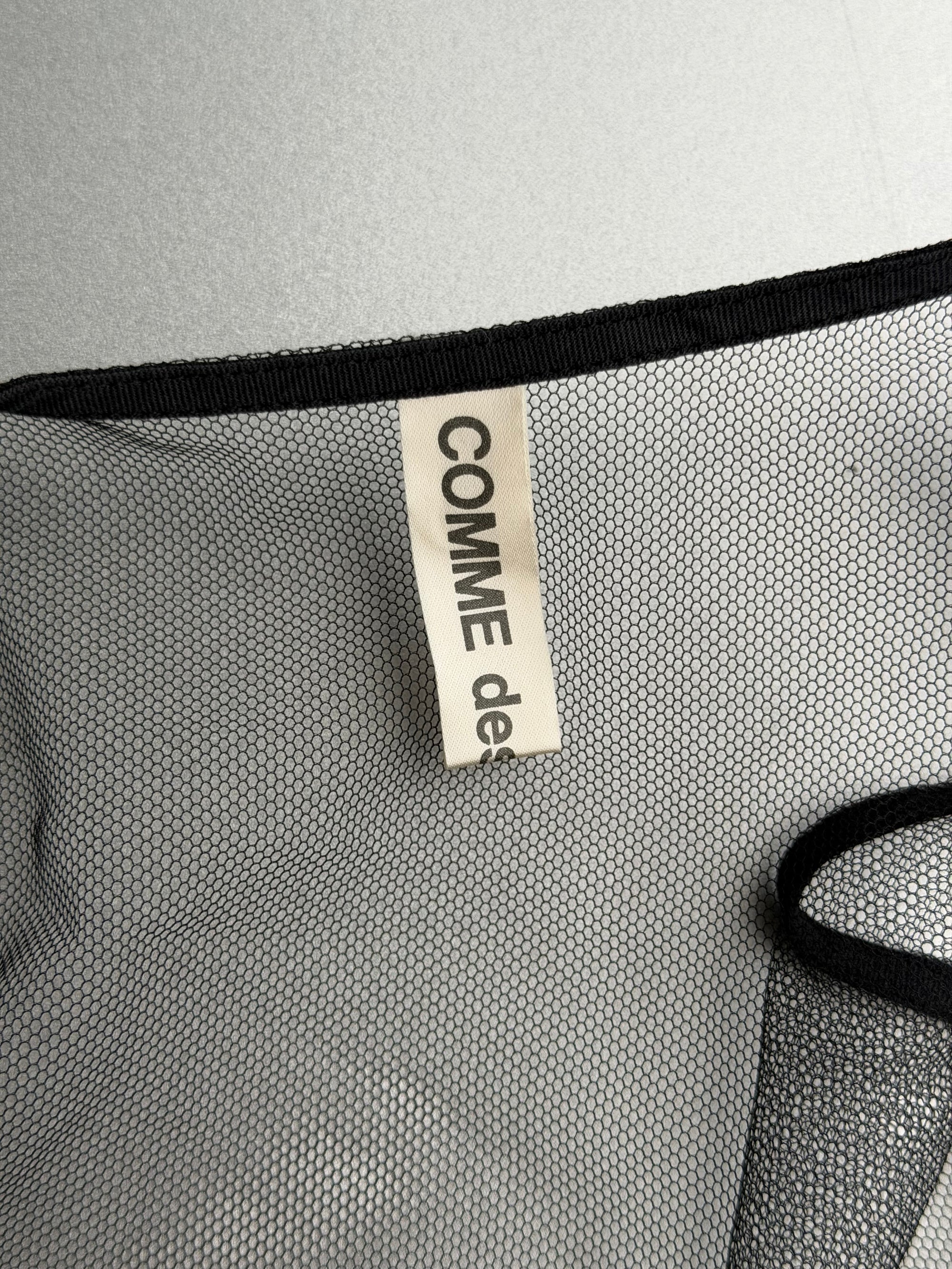 COMME DES GARCONS F/W 2004 JEWEL MESH TOP