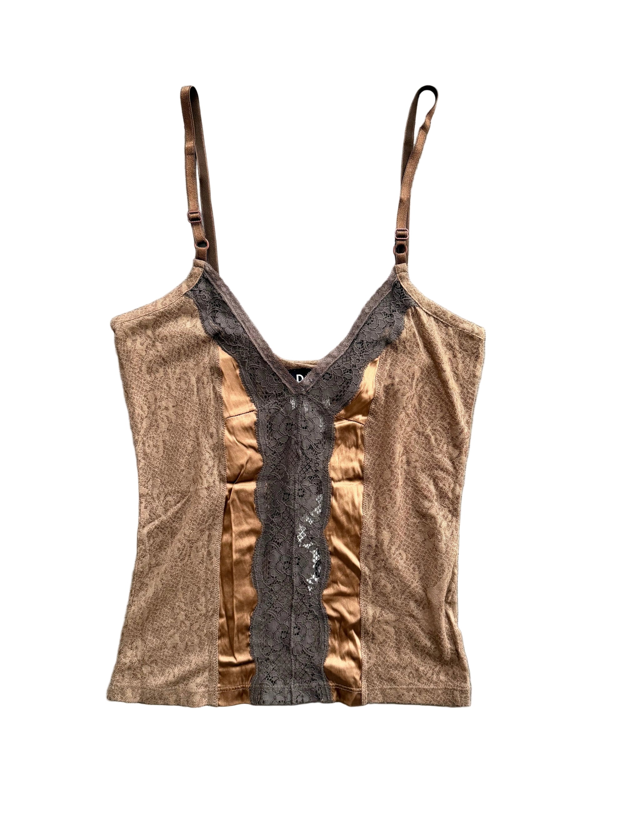 DOLCE AND GABBANA 00s LACE CAMISOLE