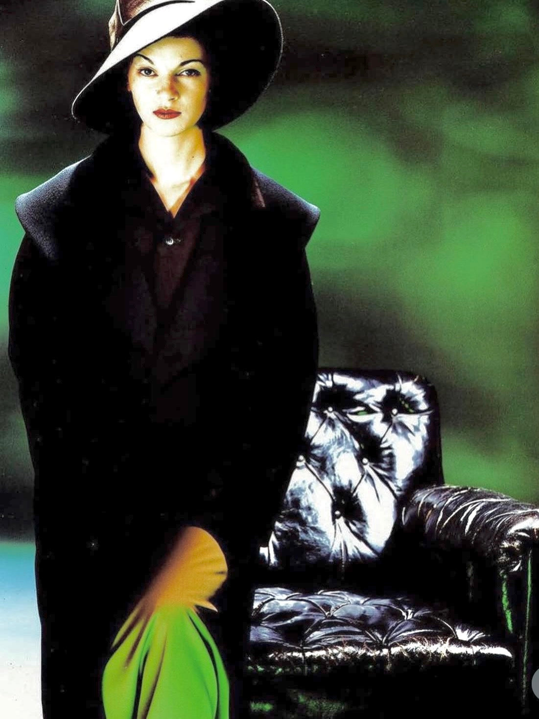 YOHJI YAMAMOTO F/W 1988 BUTTON CAPELET