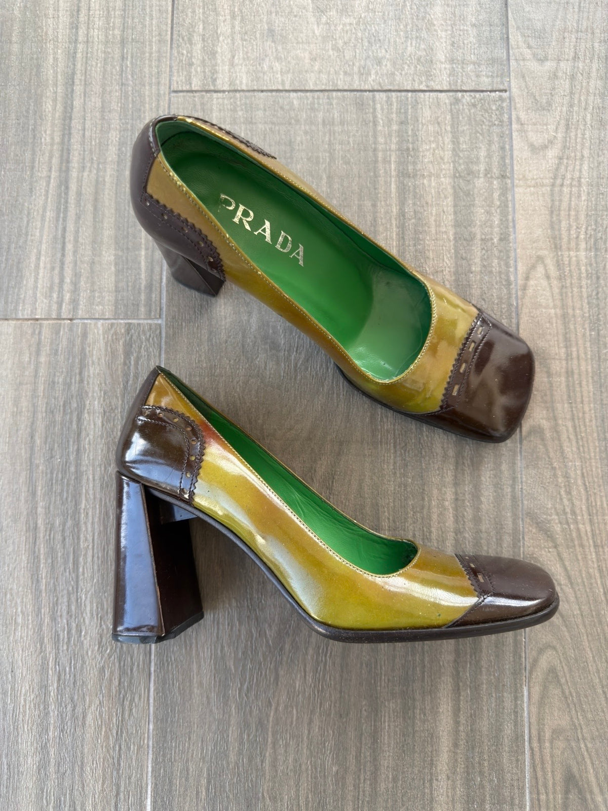 PRADA F/W 1999 PATENT HEELS