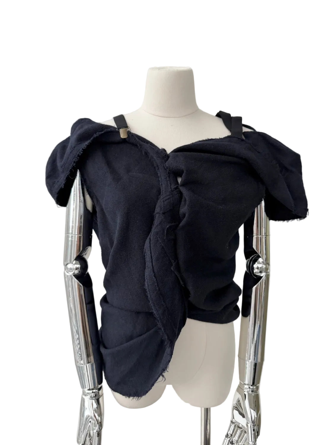 ISSEY MIYAKE F/W 2004 WOOL DECONSTRUCTED TOP