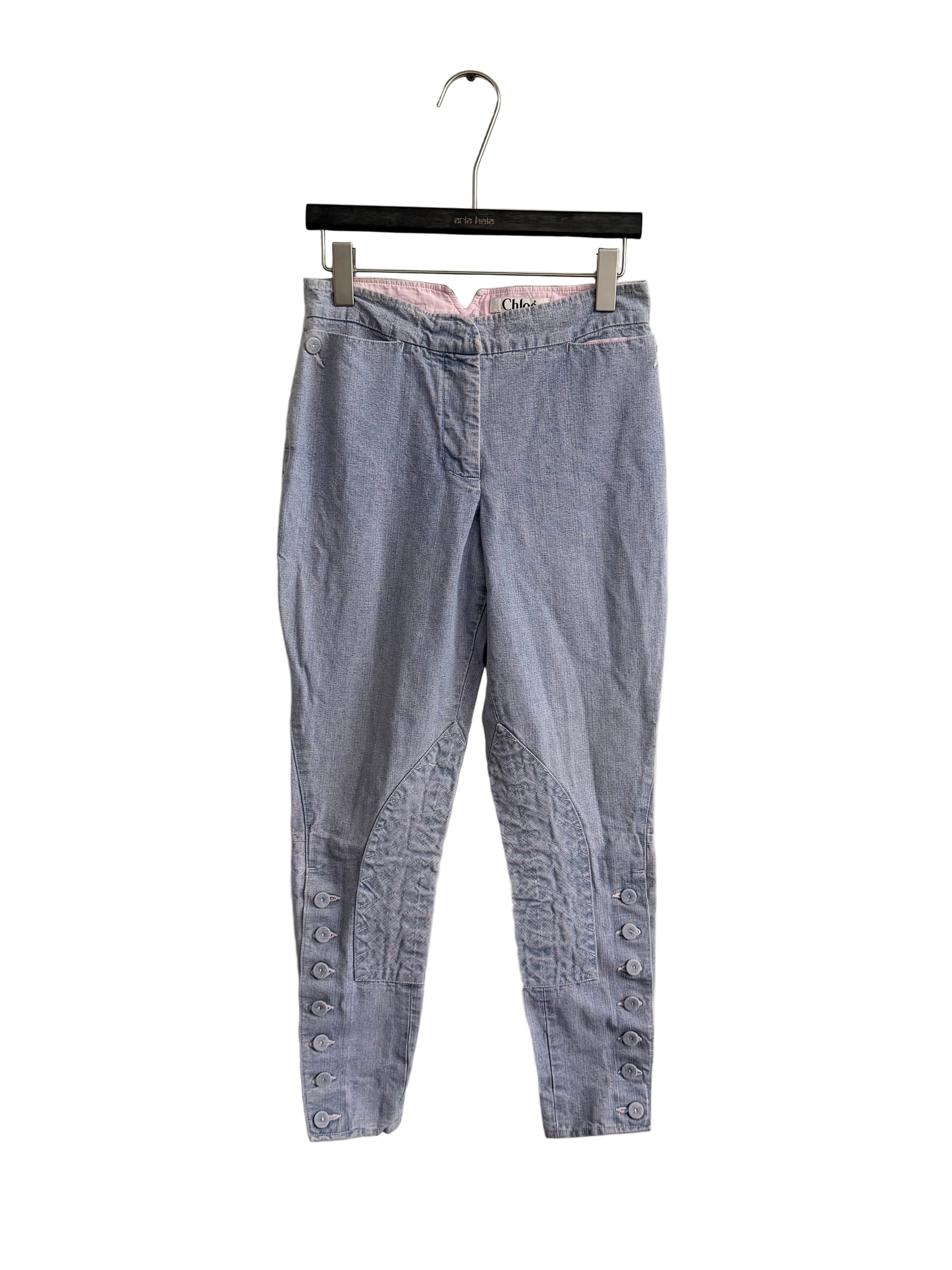 CHLOE BY PHOEBE PHILO S/S 2004 EQUESTRIAN PANTS