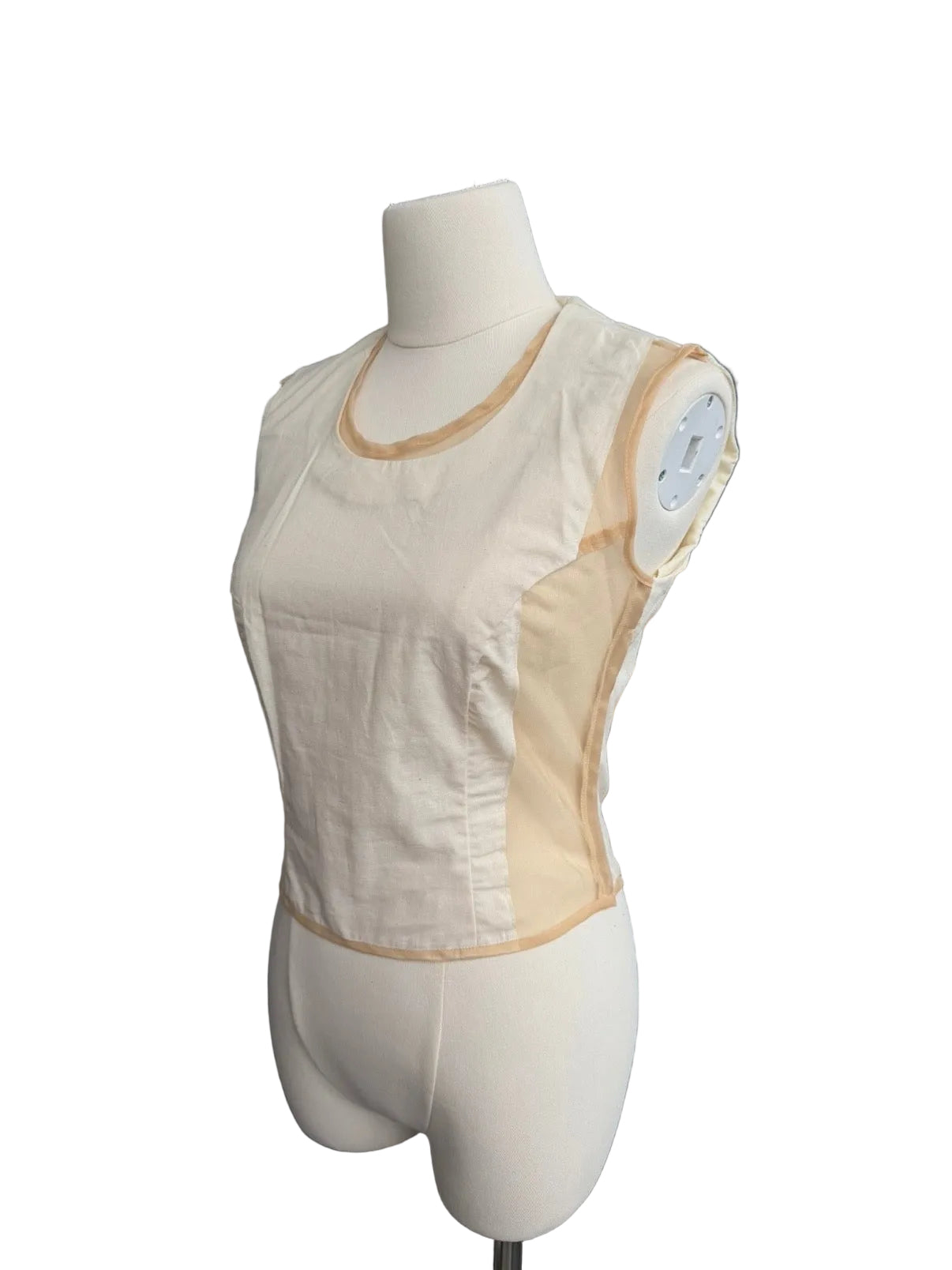 COMME DES GARCONS F/W 1997 CALICO CORSET TOP