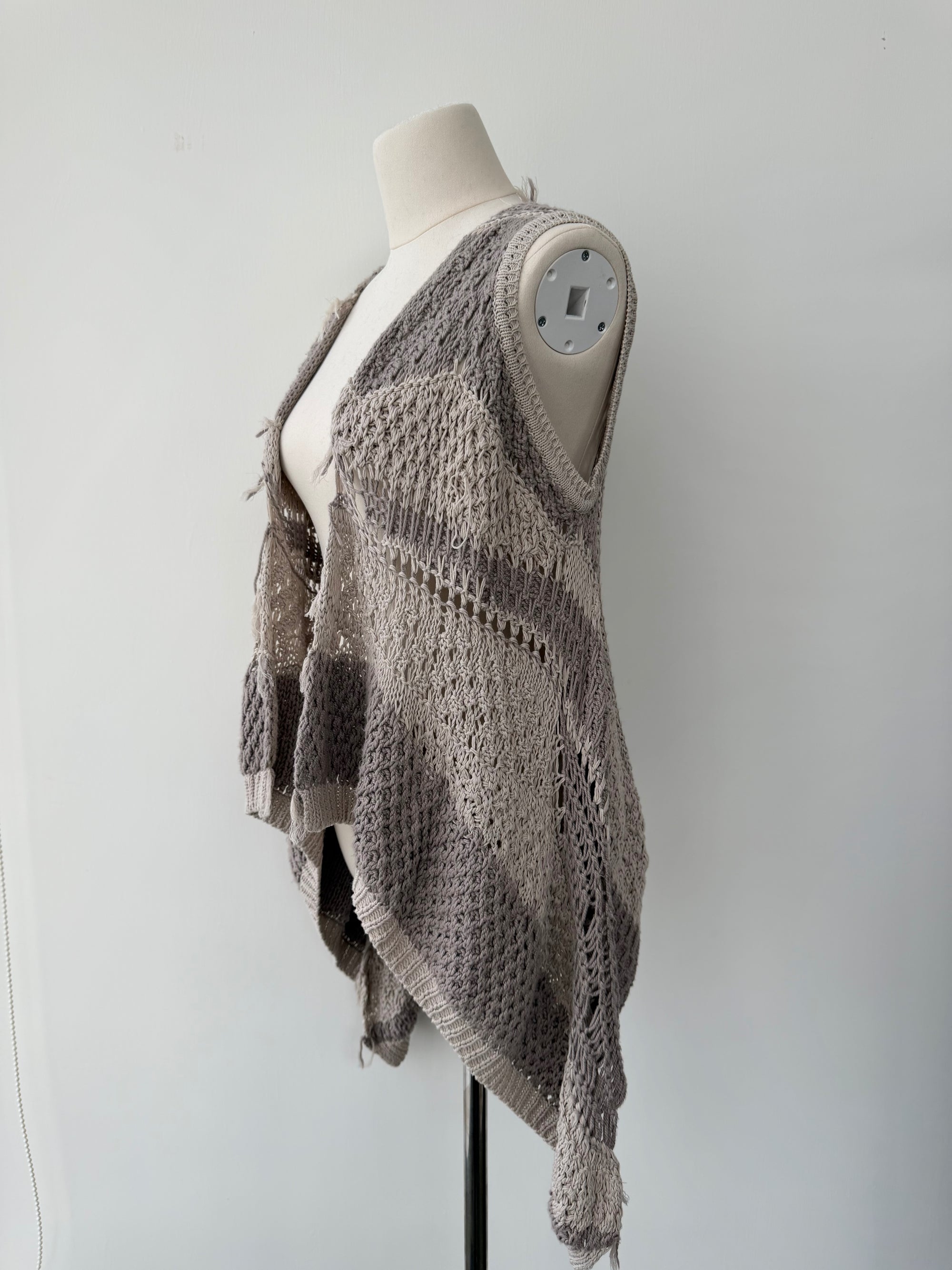 RICK OWENS S/S 2013 PSYCHO KNIT VEST