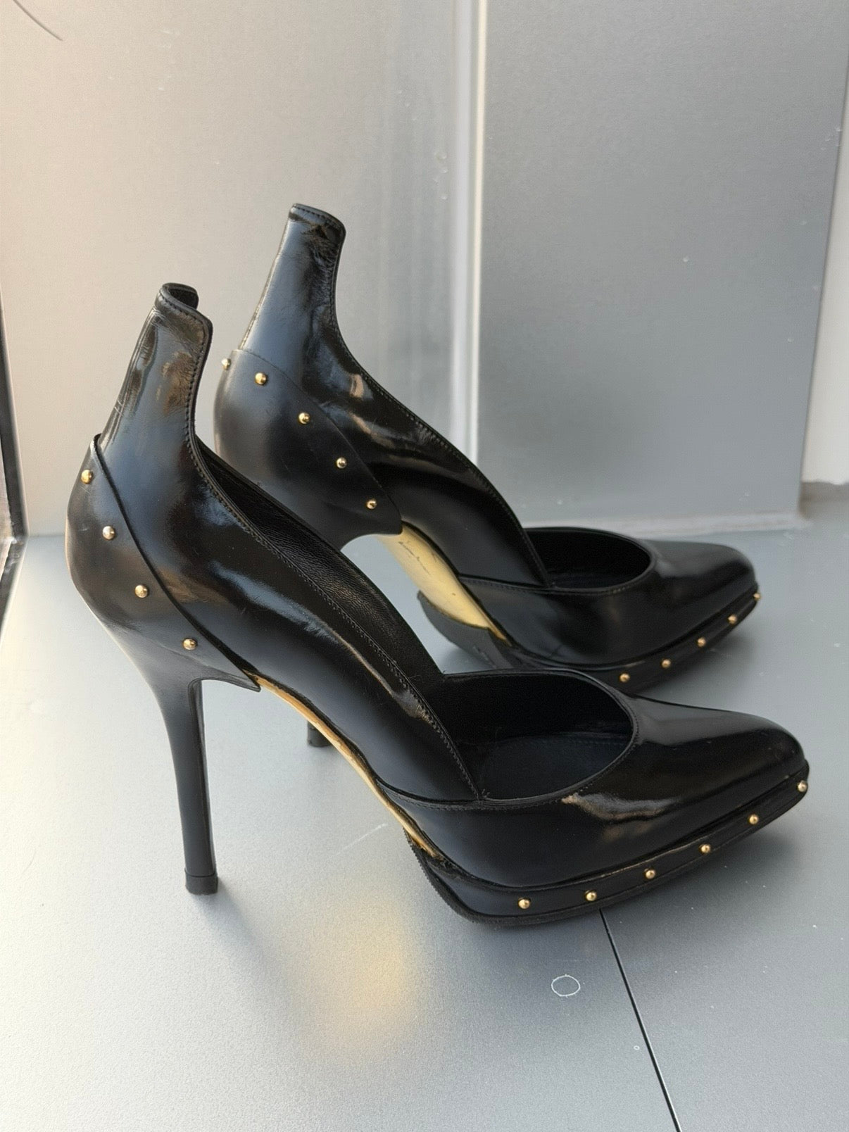 GUCCI BY TOM FORD F/W 2003 STUDDED HEELS