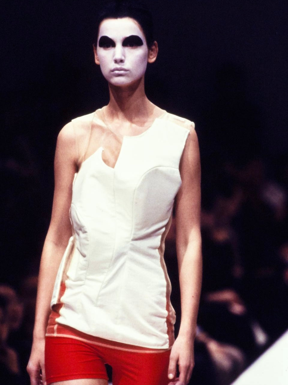 COMME DES GARCONS F/W 1997 CALICO CORSET TOP