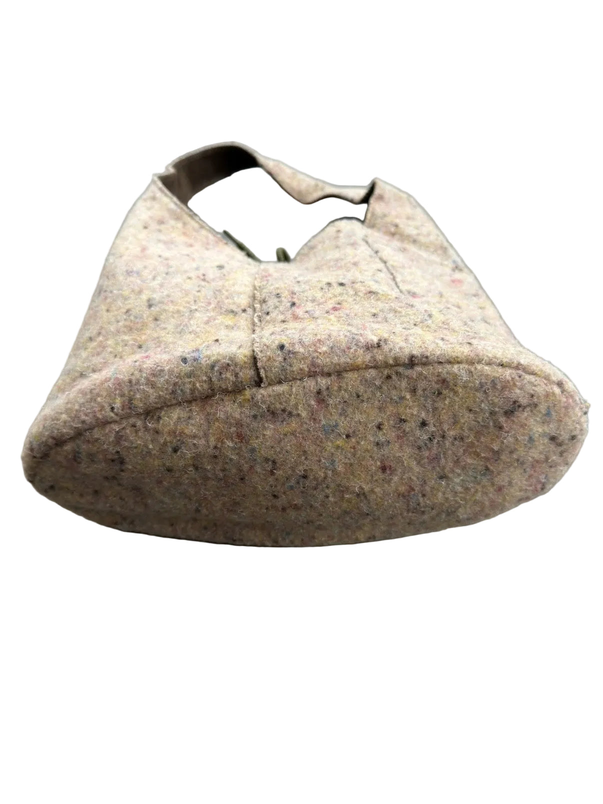 MIU MIU F/W 1999 FELTED WOOL HOBO BAG