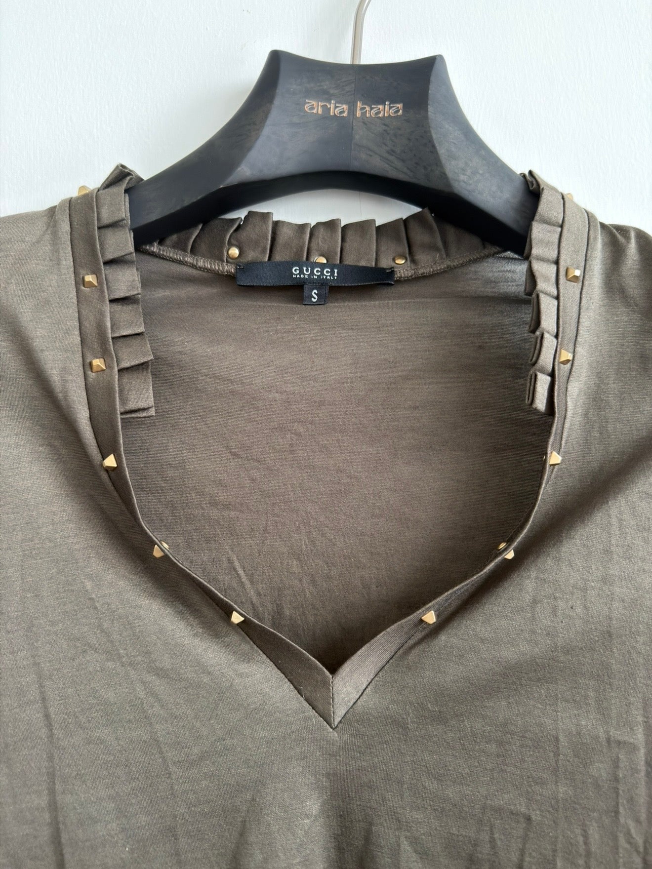 GUCCI BY TOM FORD F/W 2003 STUDDED TOP