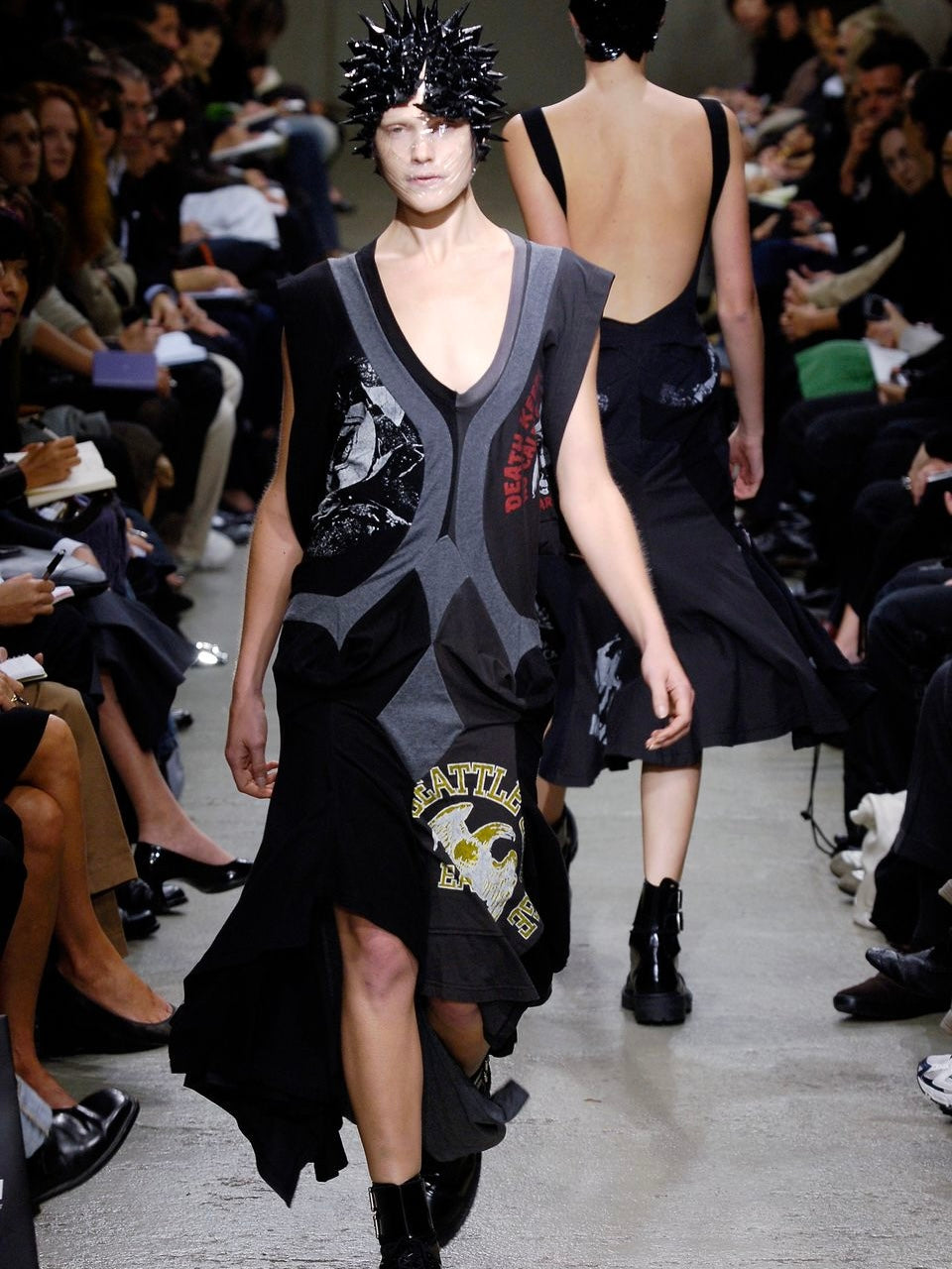 JUNYA WATANABE S/S 2006 PATCHWORK DOCKING TOP
