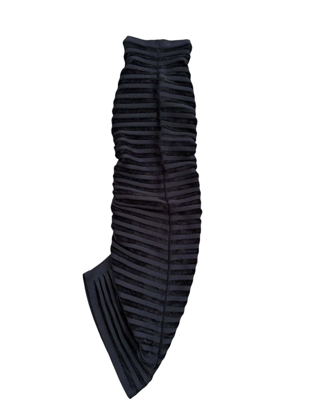 ALAIA S/S 2023 3D SKELETON VELVET SKIRT