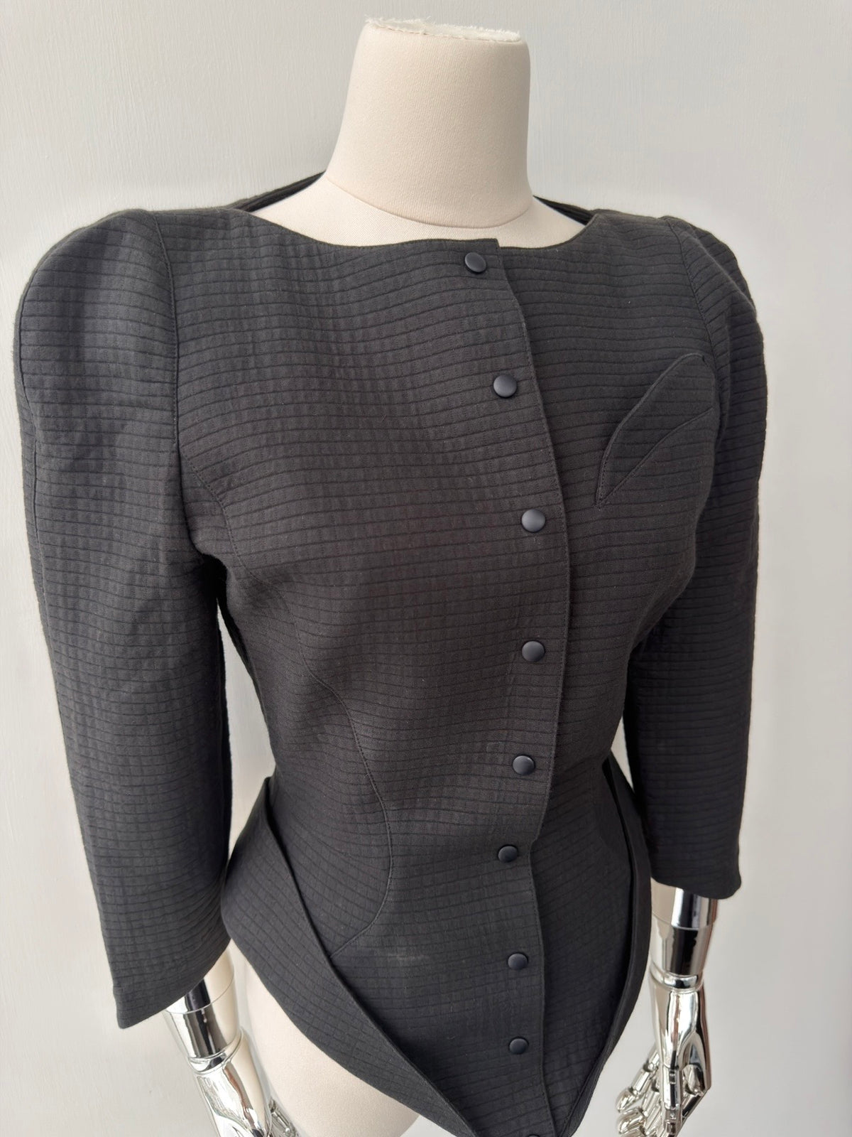 THIERRY MUGLER F/W 1988 SCULPTURAL BLAZER