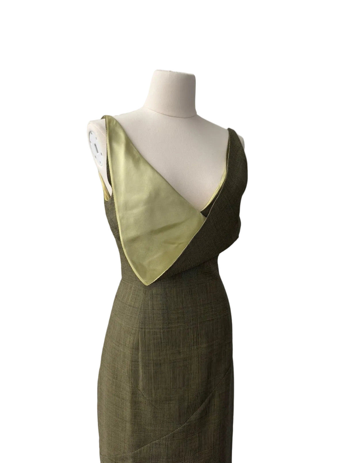 ALEXANDER MCQUEEN S/S 1998 GOLDEN SHOWER DRESS