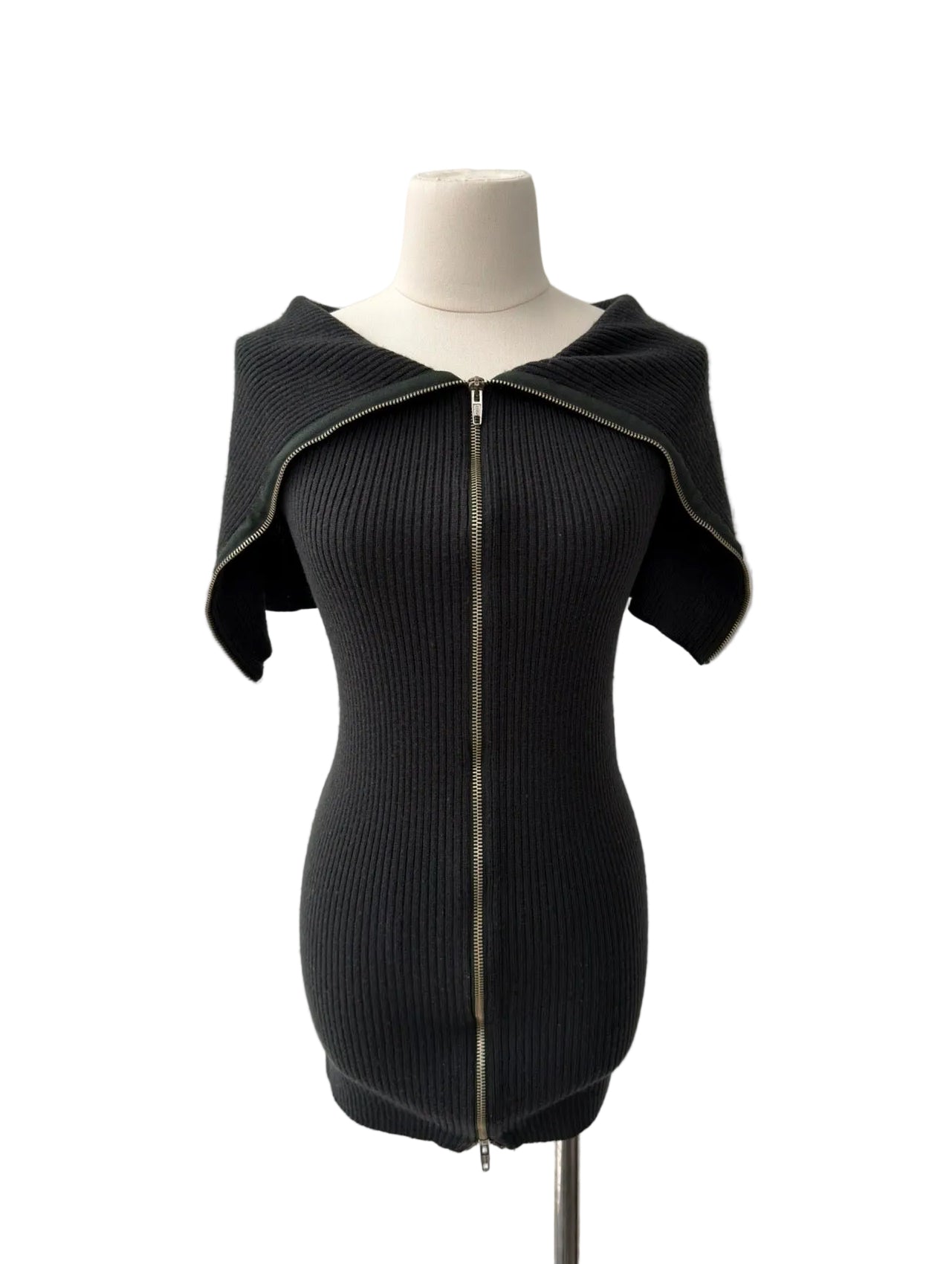 MAISON MARGIELA F/W 1998 TWO-WAY ZIPPER TOP