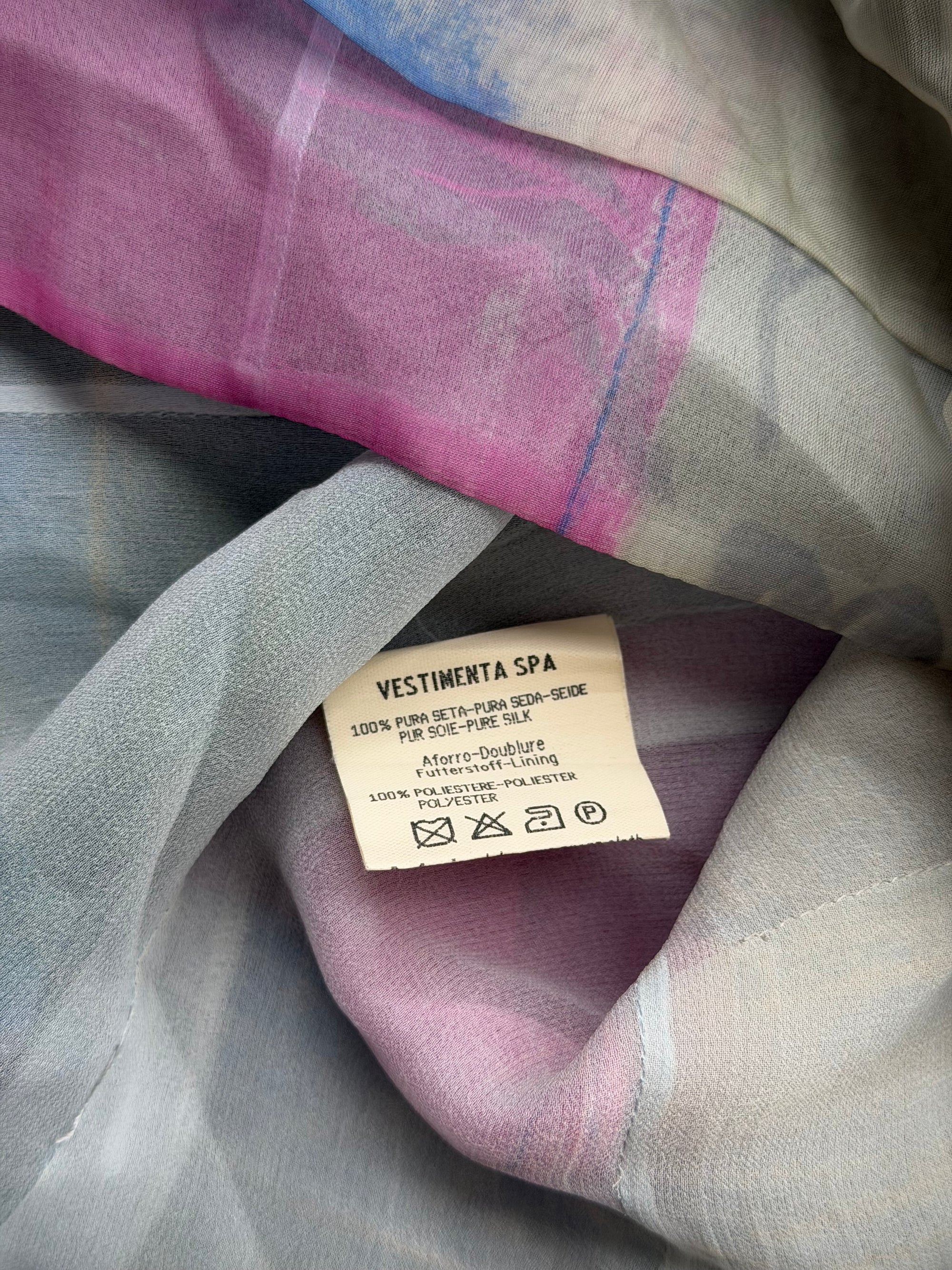 GIORGIO ARMANI 90s SILK FLORAL TOP