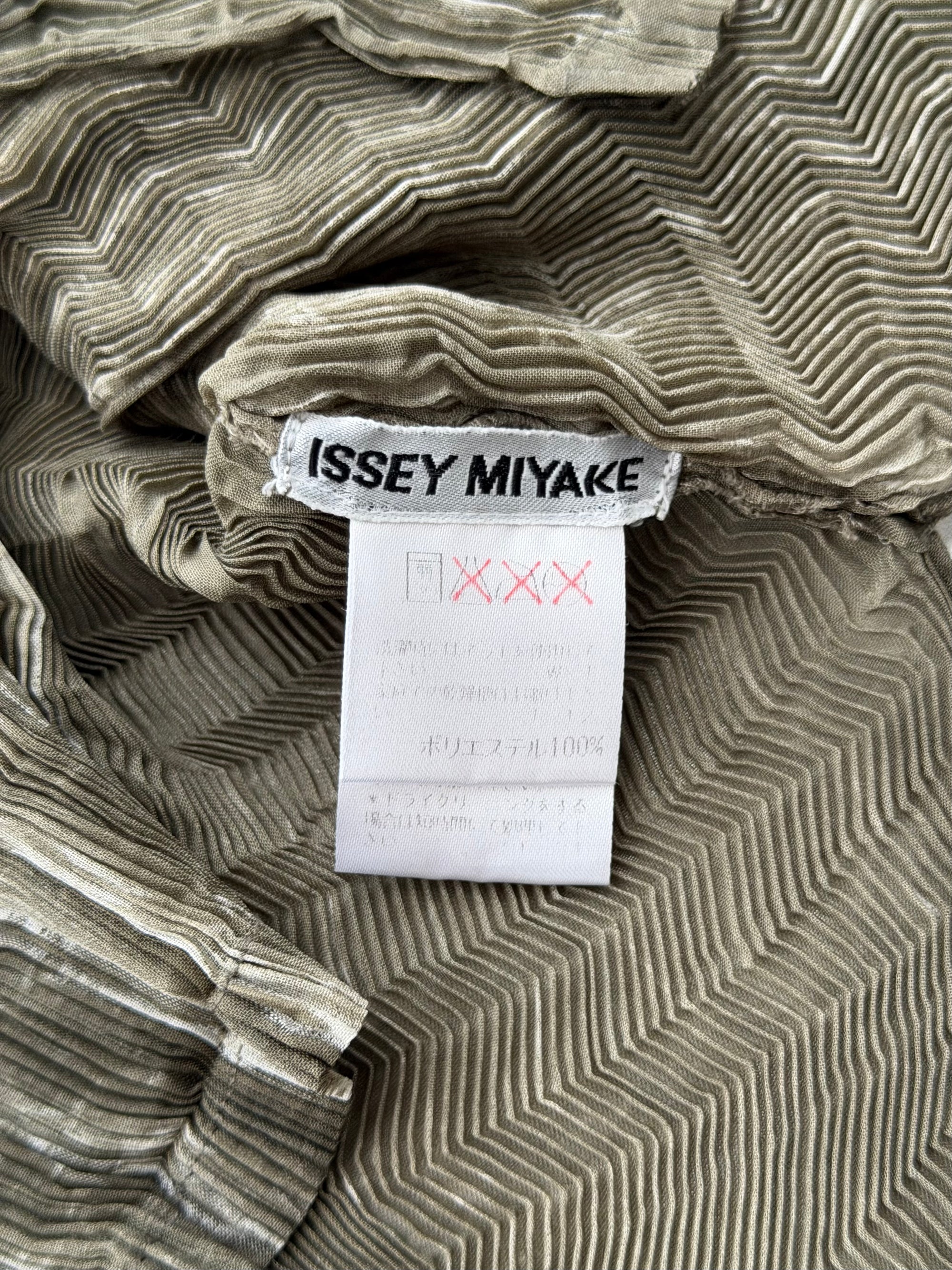 ISSEY MIYAKE F/W 1998 ZIC ZAC PLEATS TOP