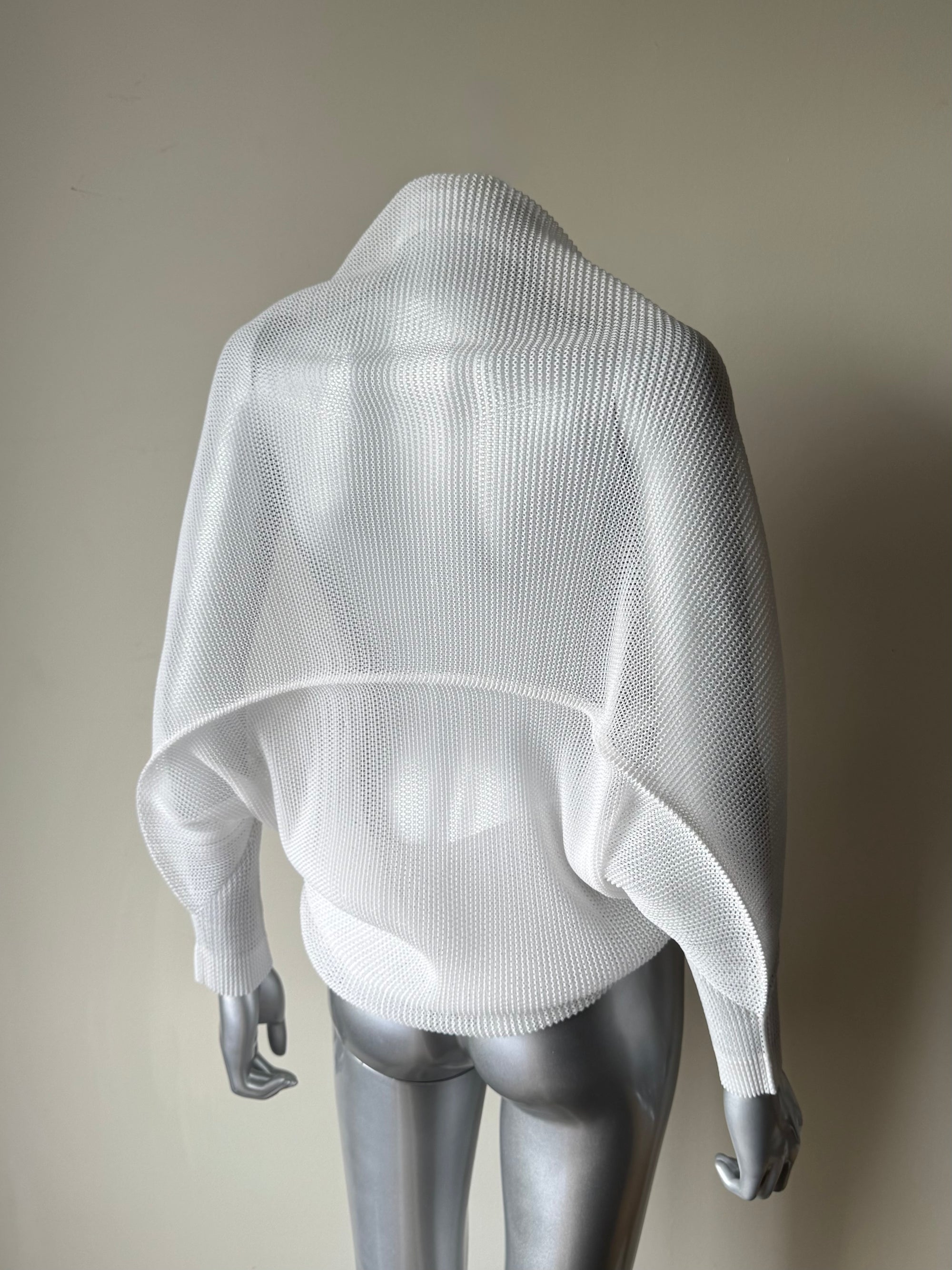 PLEATS PLEASE S/S 2005 MESH BOLERO