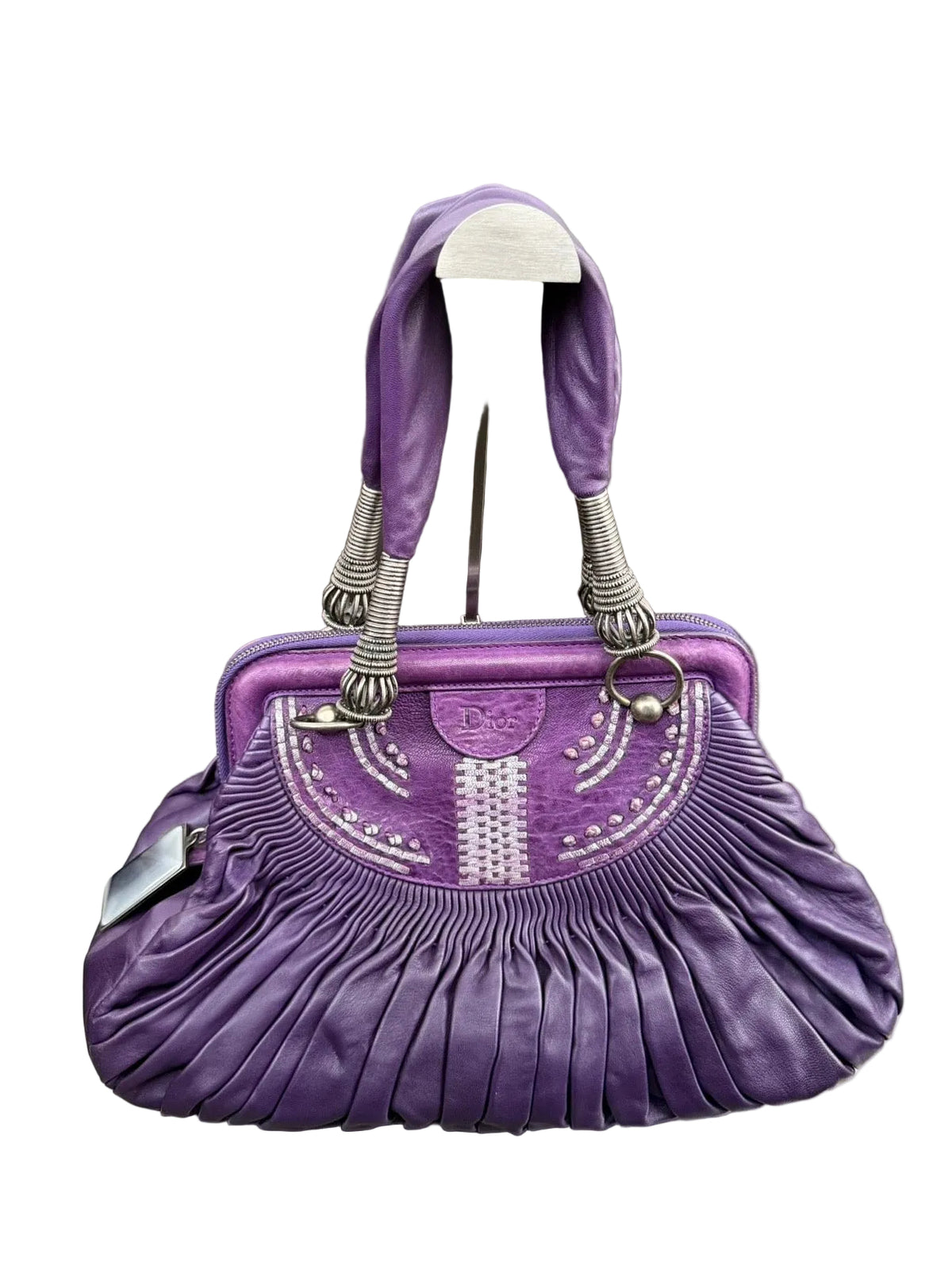 DIOR S/S 2007 SHARON STONE LEATHER BAG