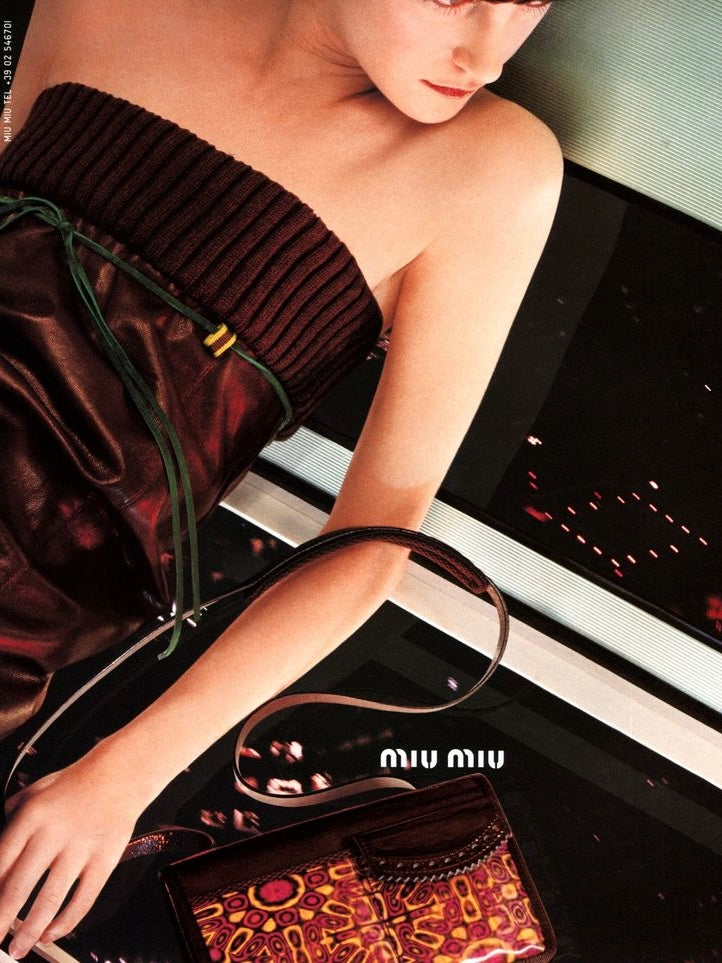 MIU MIU A/W 1999 LENTICULAR BAG