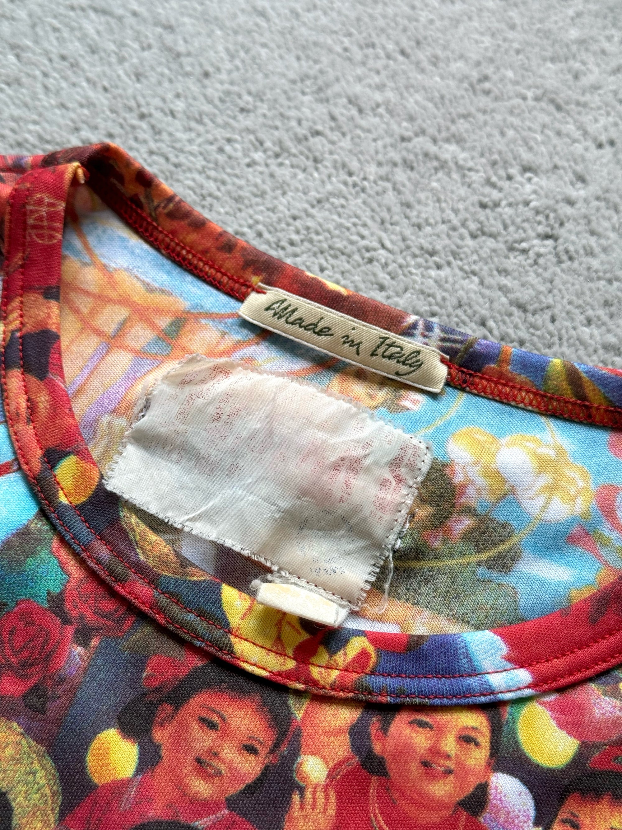 JEAN PAUL GAULTIER 90s CHINESE PROPAGANDA BABIES TOP