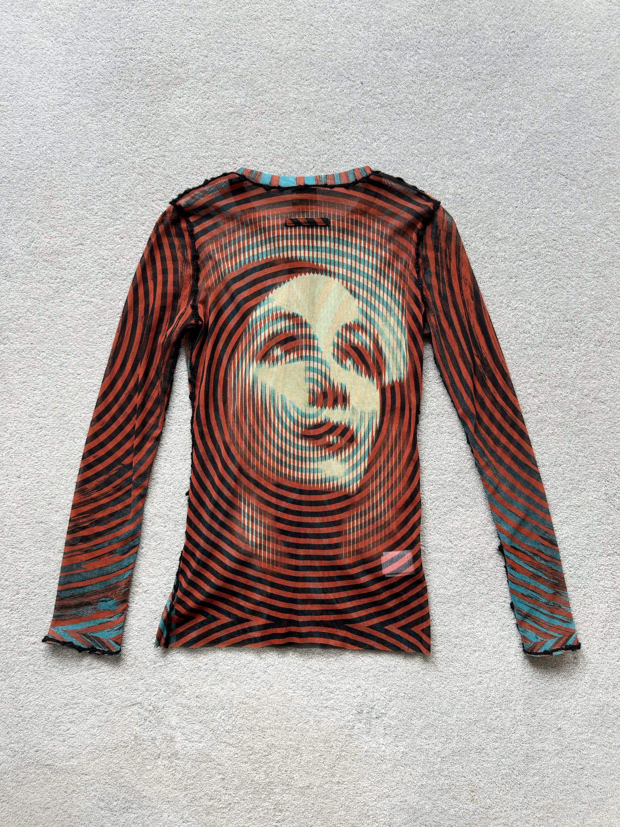 JEAN PAUL GAULTIER A/W 2001 MARLENE DIETRICH MESH TOP