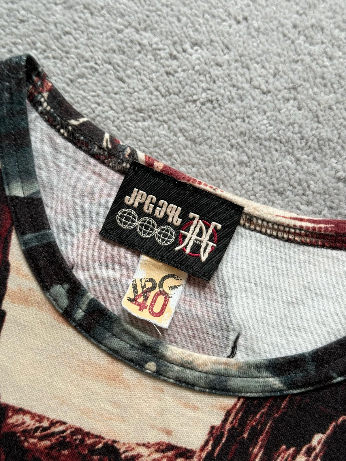 JEAN PAUL GAULTIER S/S 1994 NATIVE AMERICAN T-SHIRT