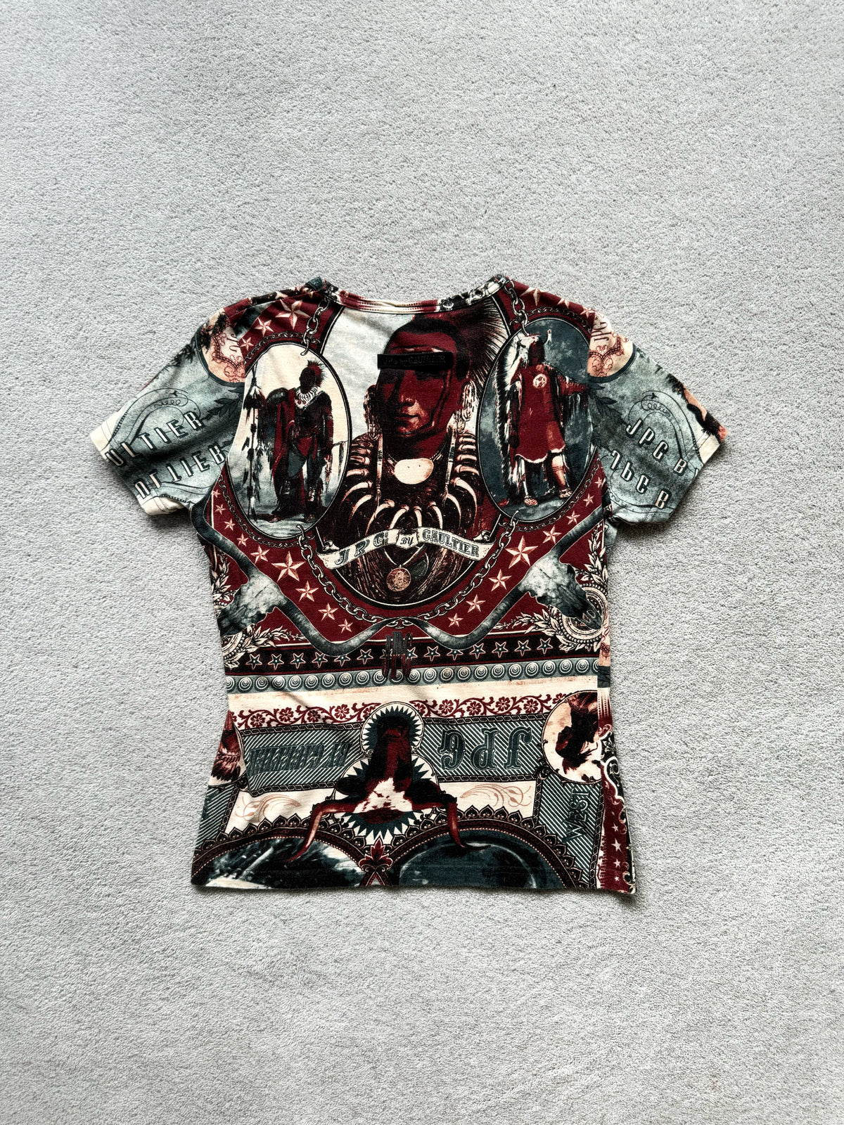 JEAN PAUL GAULTIER S/S 1994 NATIVE AMERICAN T-SHIRT