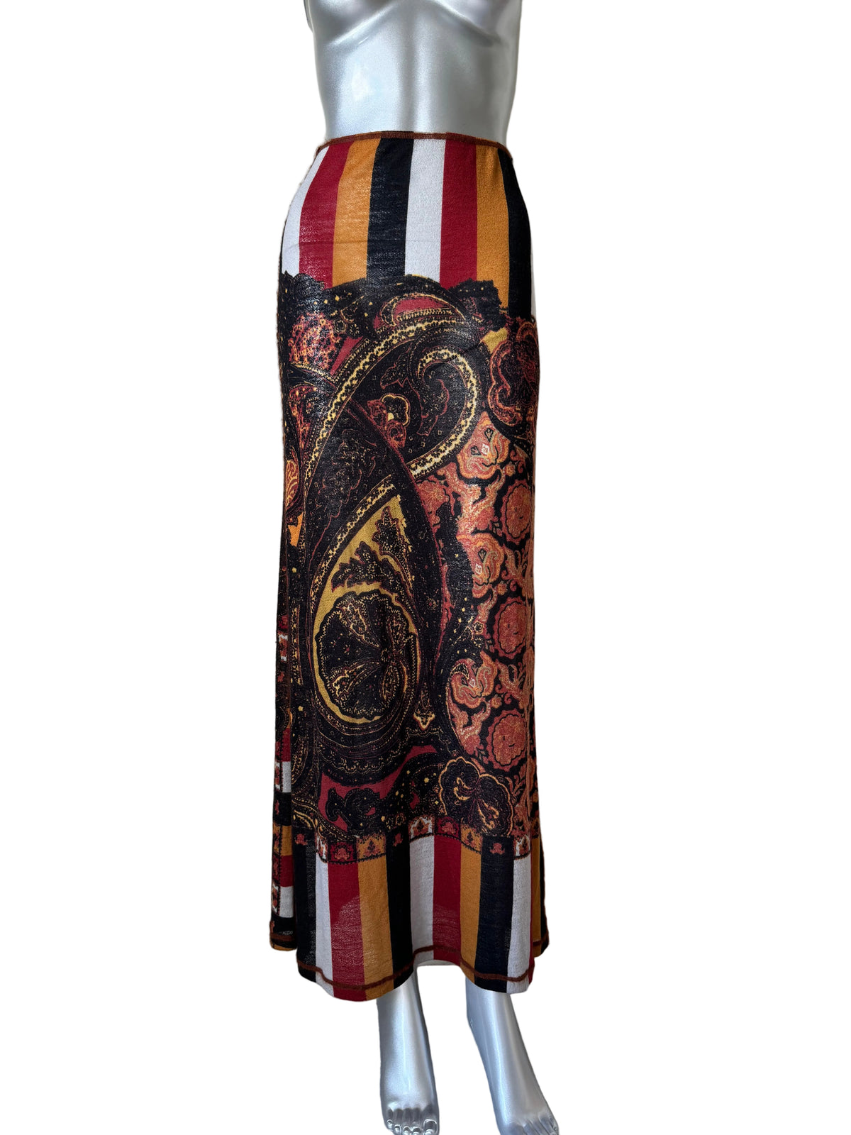 JEAN PAUL GAULTIER 90s MANDALA KNIT SKIRT
