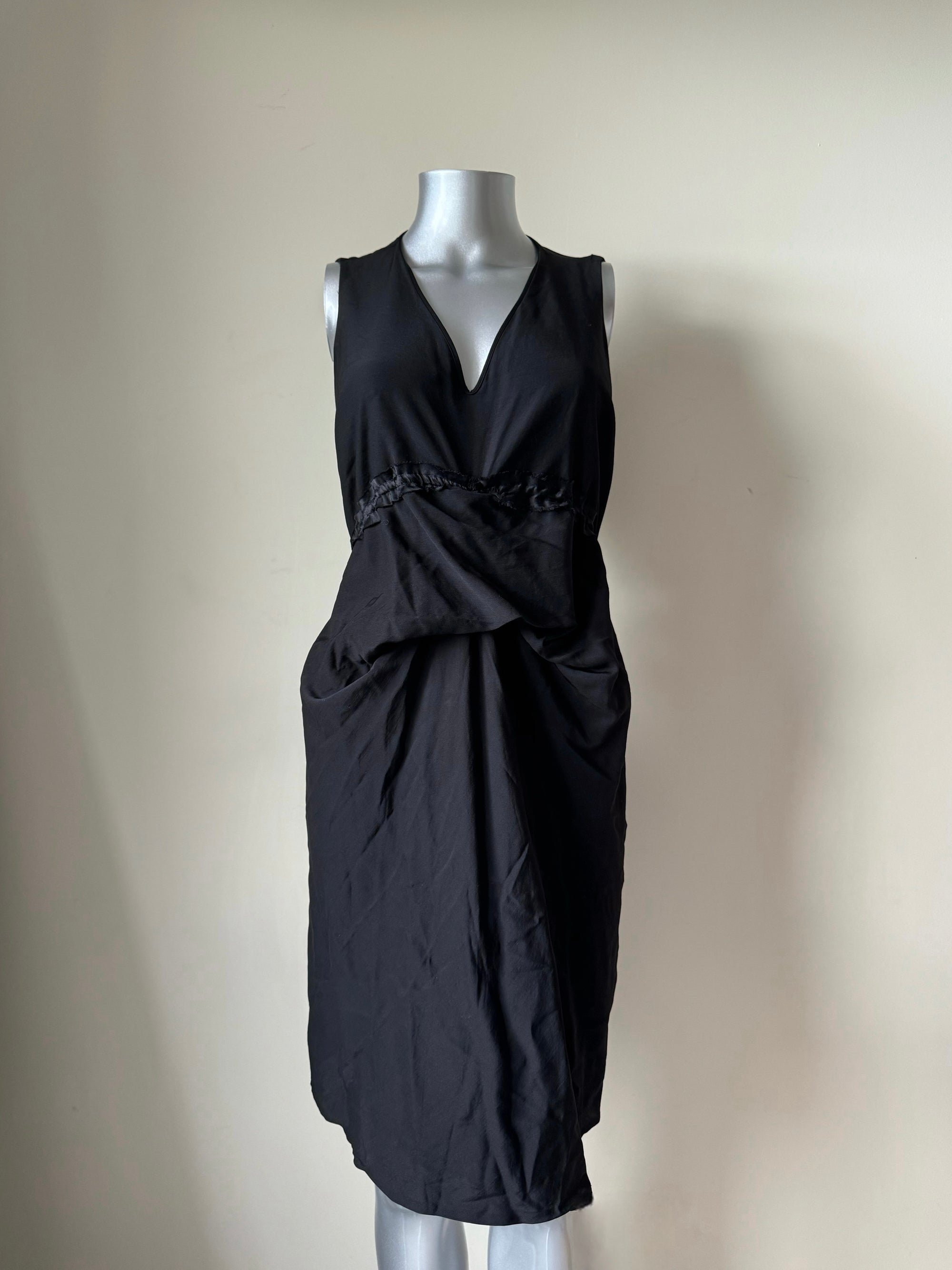 GIORGIO ARMANI 90s DRAPED DRESS