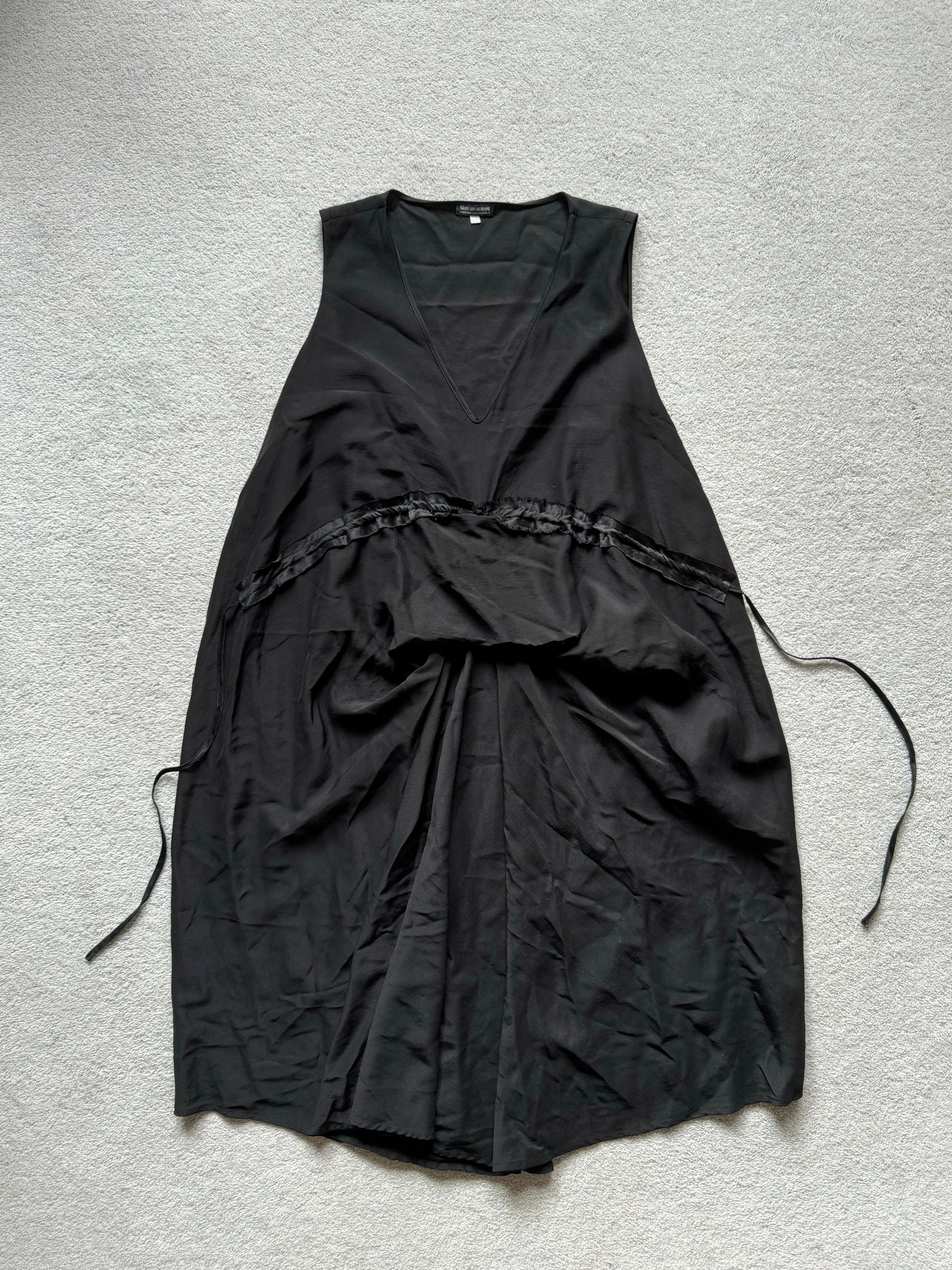 GIORGIO ARMANI 90s DRAPED DRESS