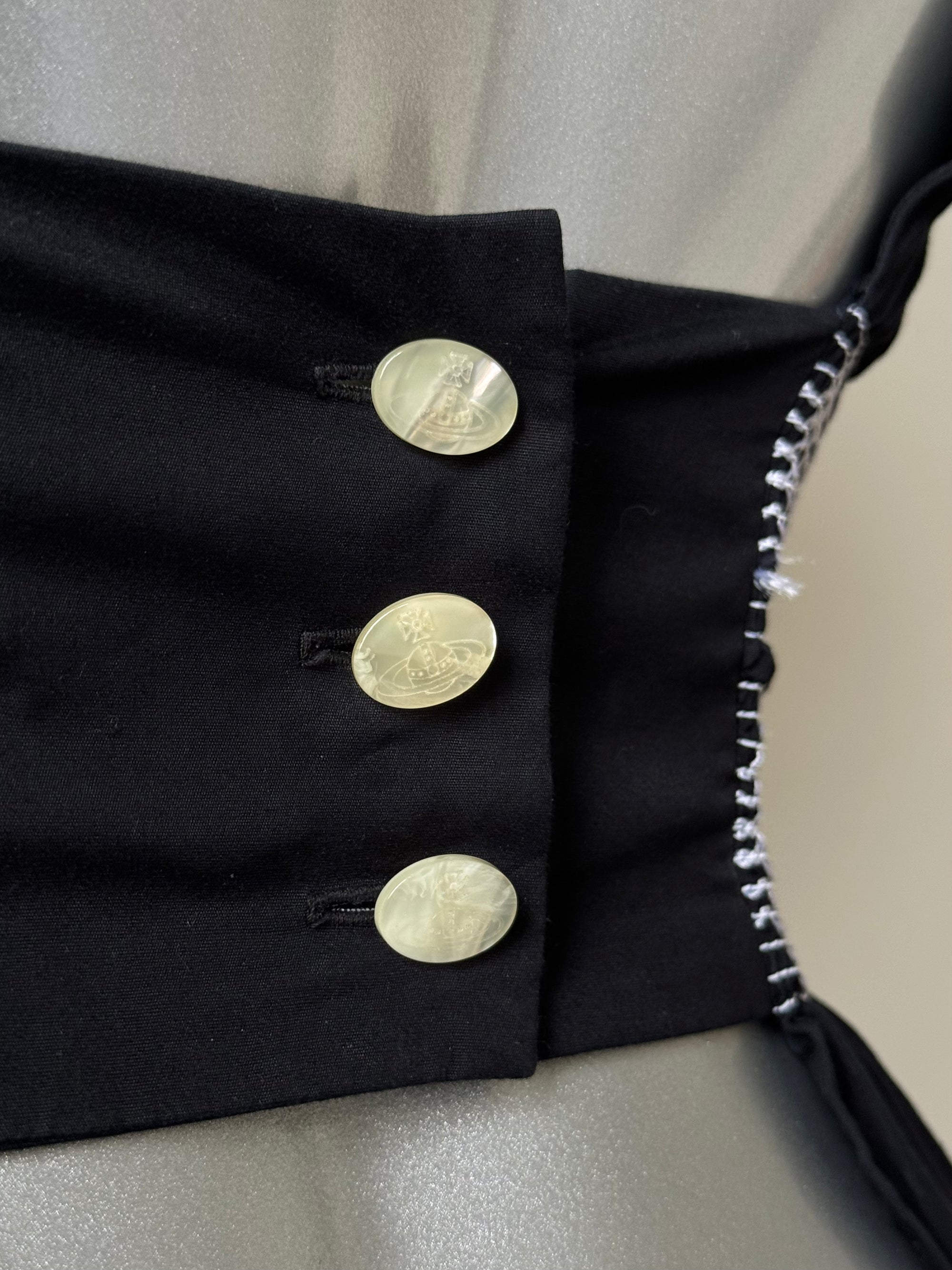 VIVIENNE WESTWOOD S/S 1997 RUCHED BUSTIER TOP