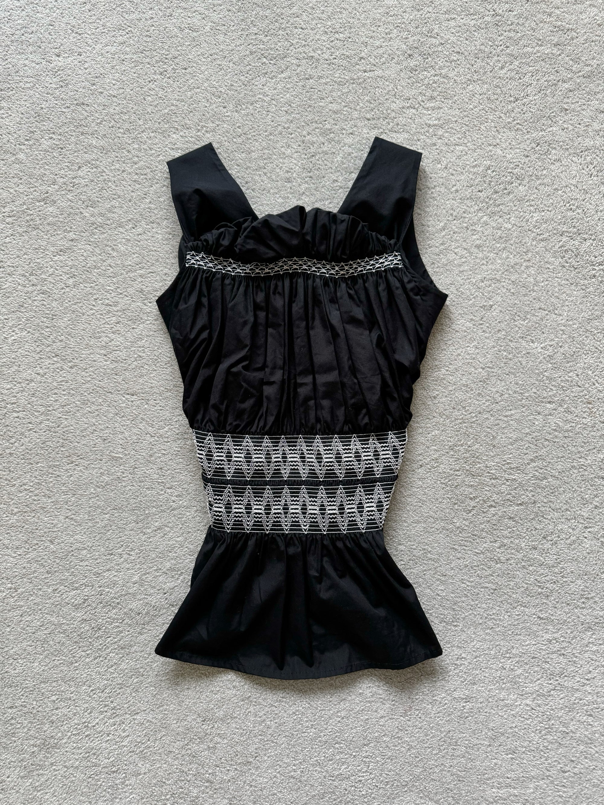 VIVIENNE WESTWOOD S/S 1997 RUCHED BUSTIER TOP