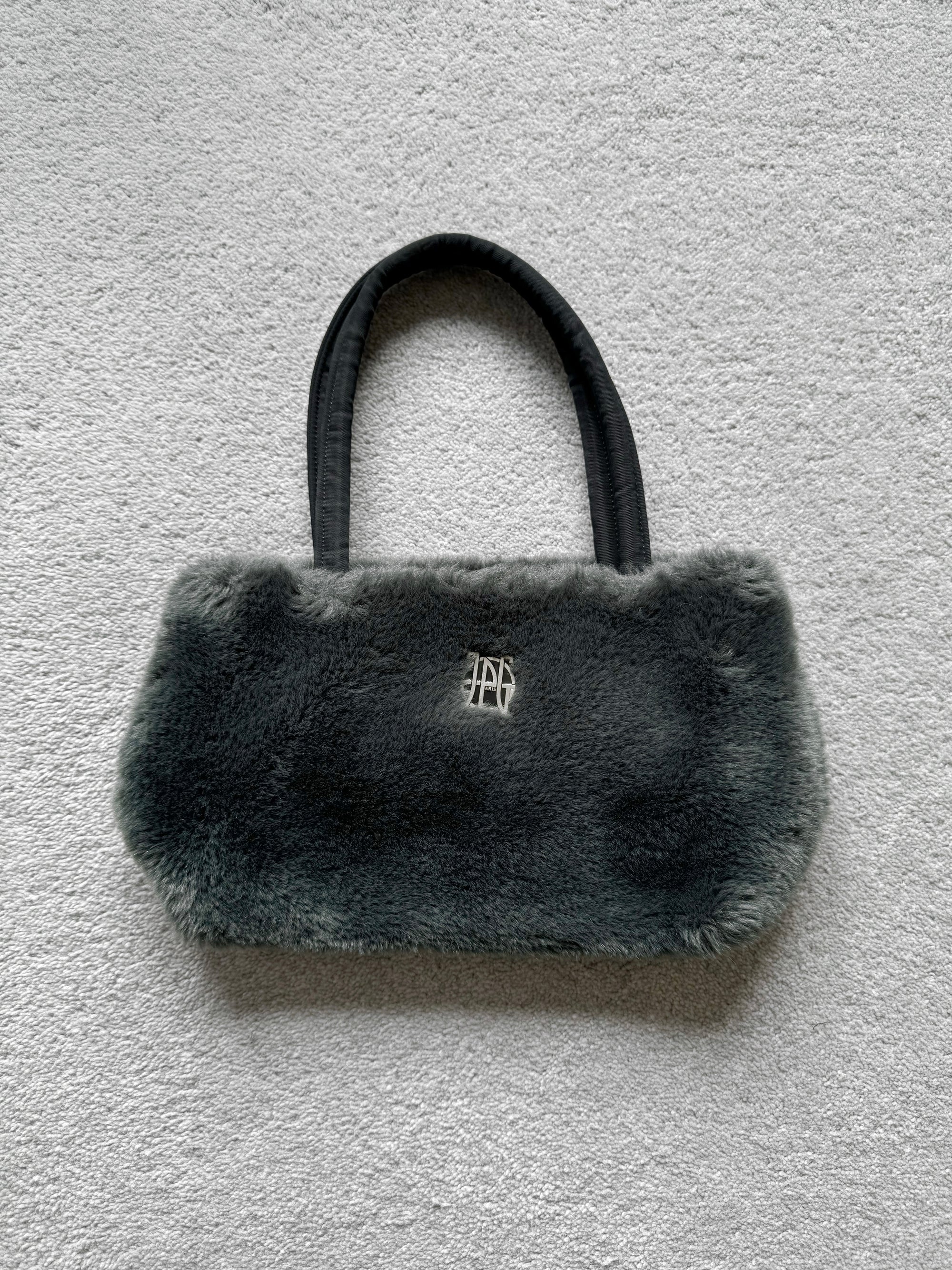 JEAN PAUL GAULTIER FAUX FUR MINI BAG