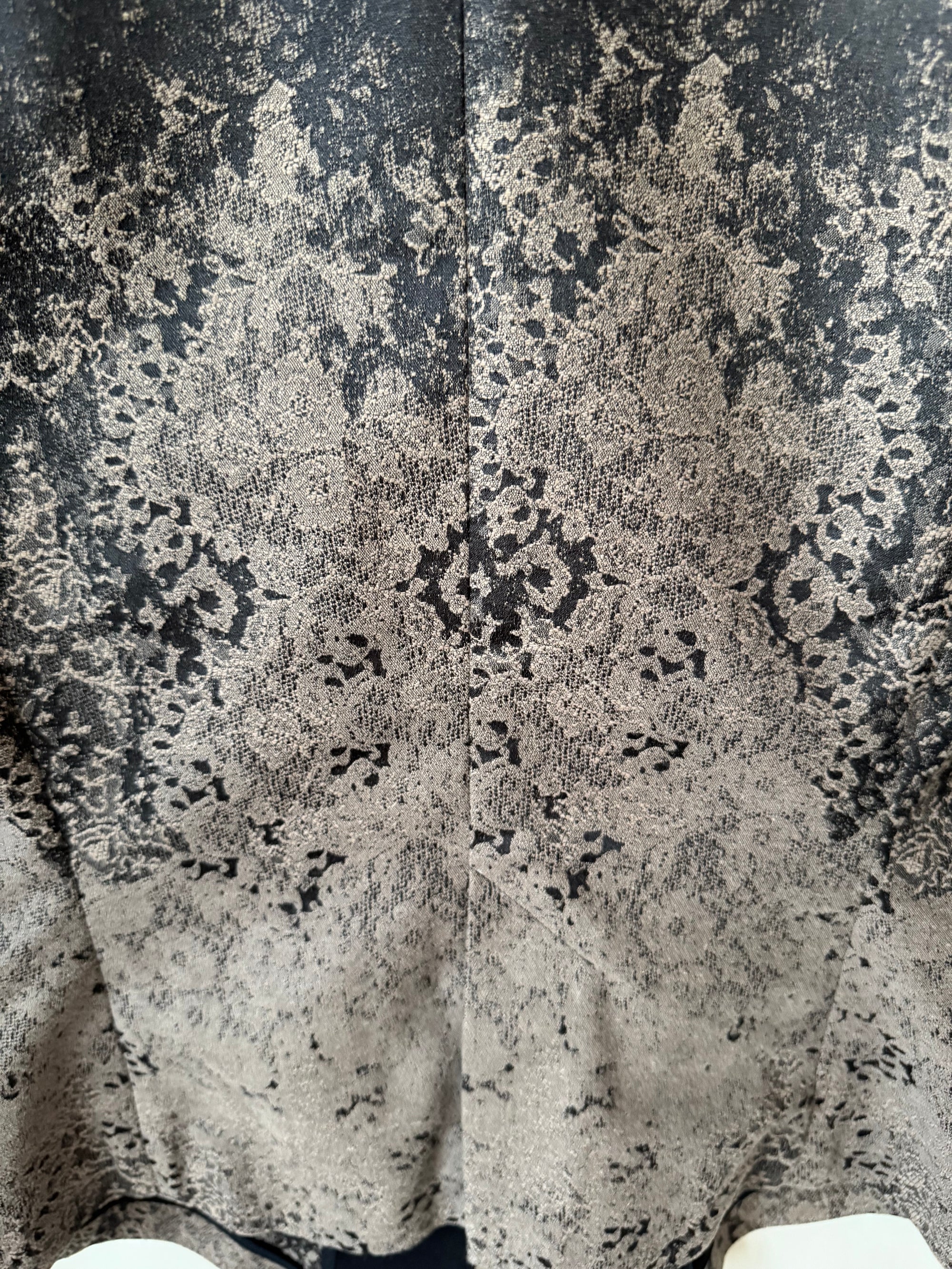 SHARE SPIRIT 00s GENUINE LAMBSKIN LEATHER JACKET WITH SILK ACCENTS